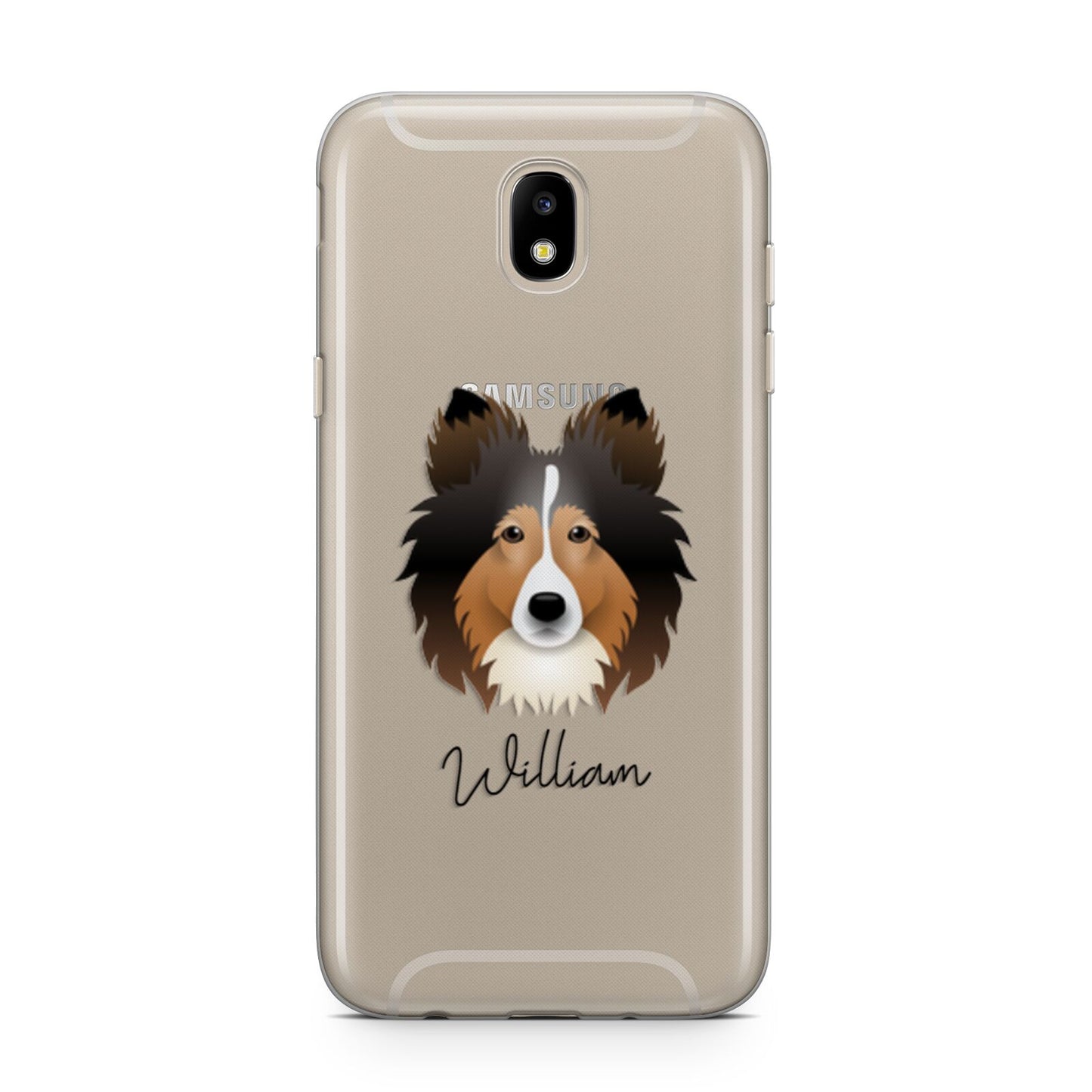 Shetland Sheepdog Personalised Samsung J5 2017 Case