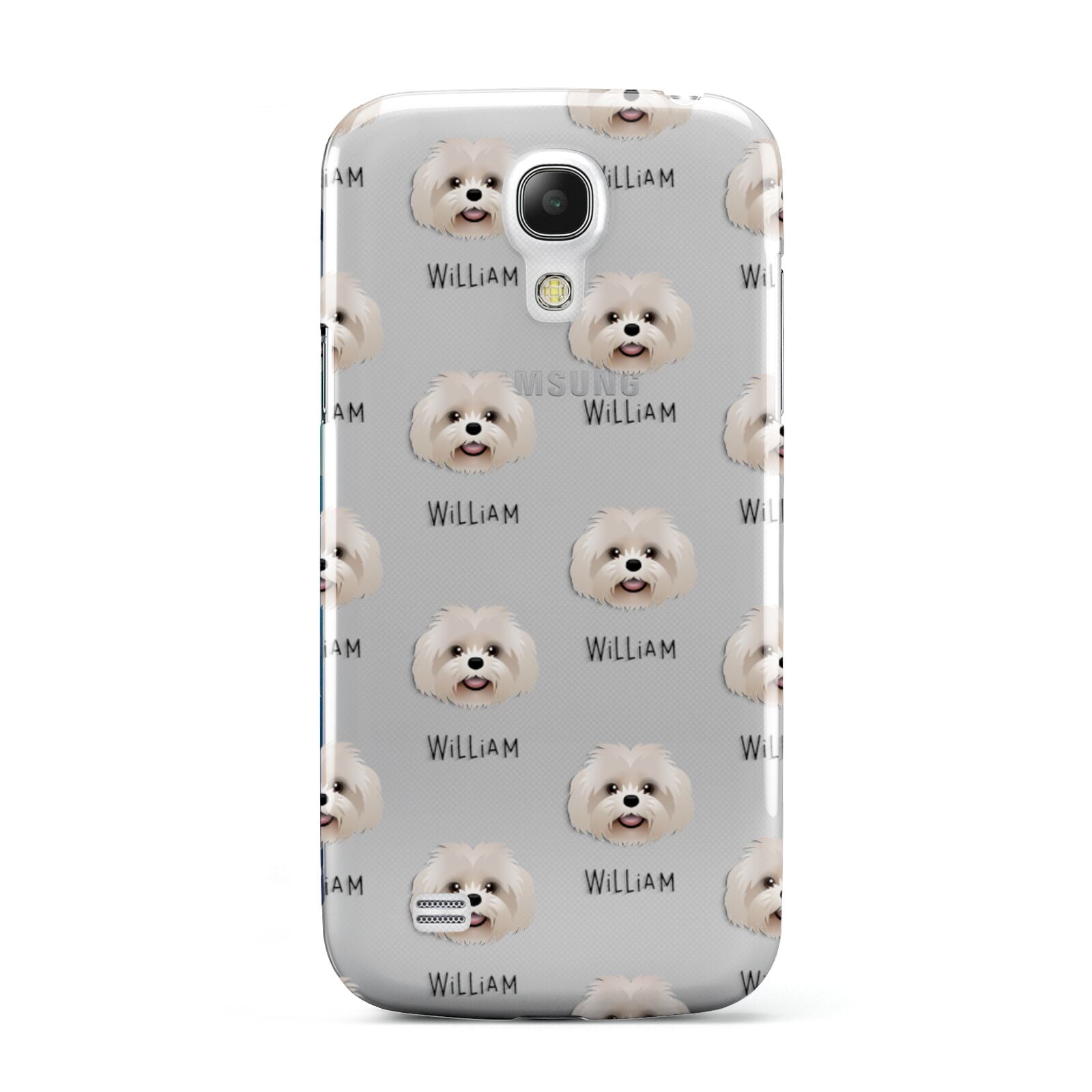 Shih Poo Icon with Name Samsung Galaxy S4 Mini Case