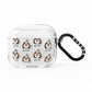 Shih Tzu Icon with Name AirPods Clear Case 3rd Gen