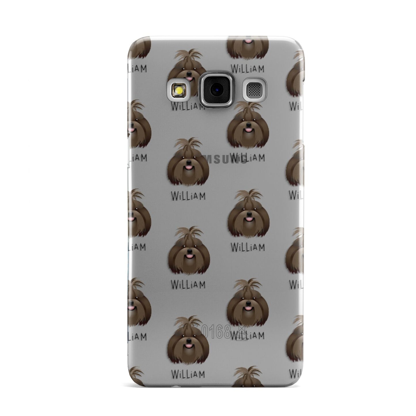 Shih Tzu Icon with Name Samsung Galaxy A3 Case