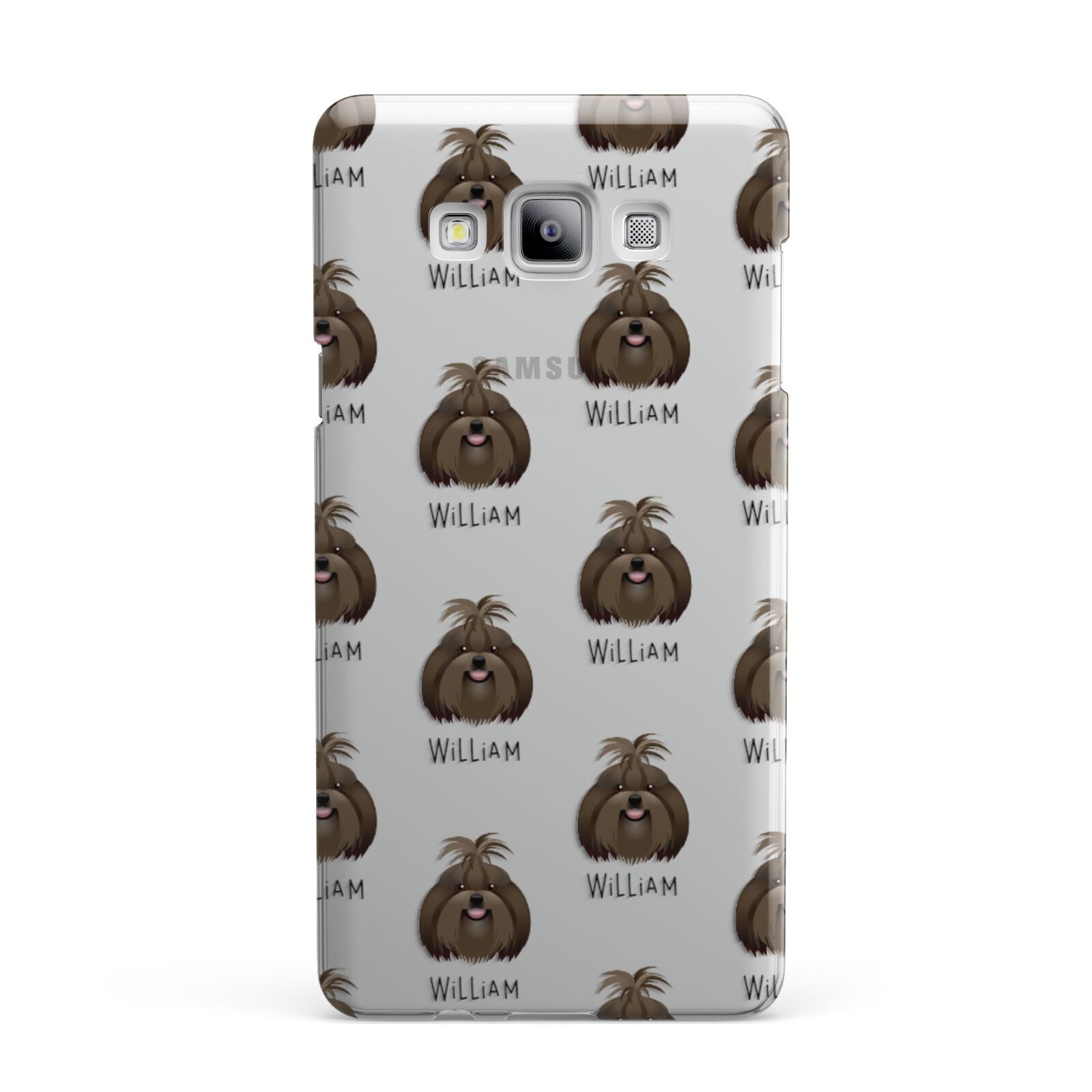 Shih Tzu Icon with Name Samsung Galaxy A7 2015 Case