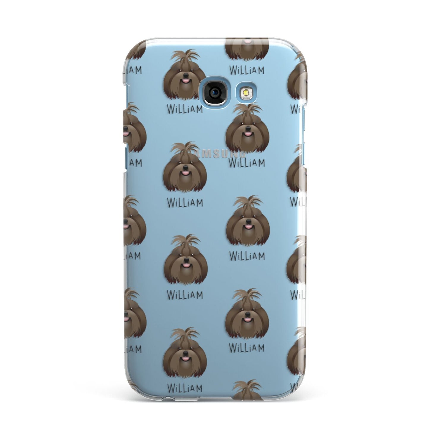 Shih Tzu Icon with Name Samsung Galaxy A7 2017 Case