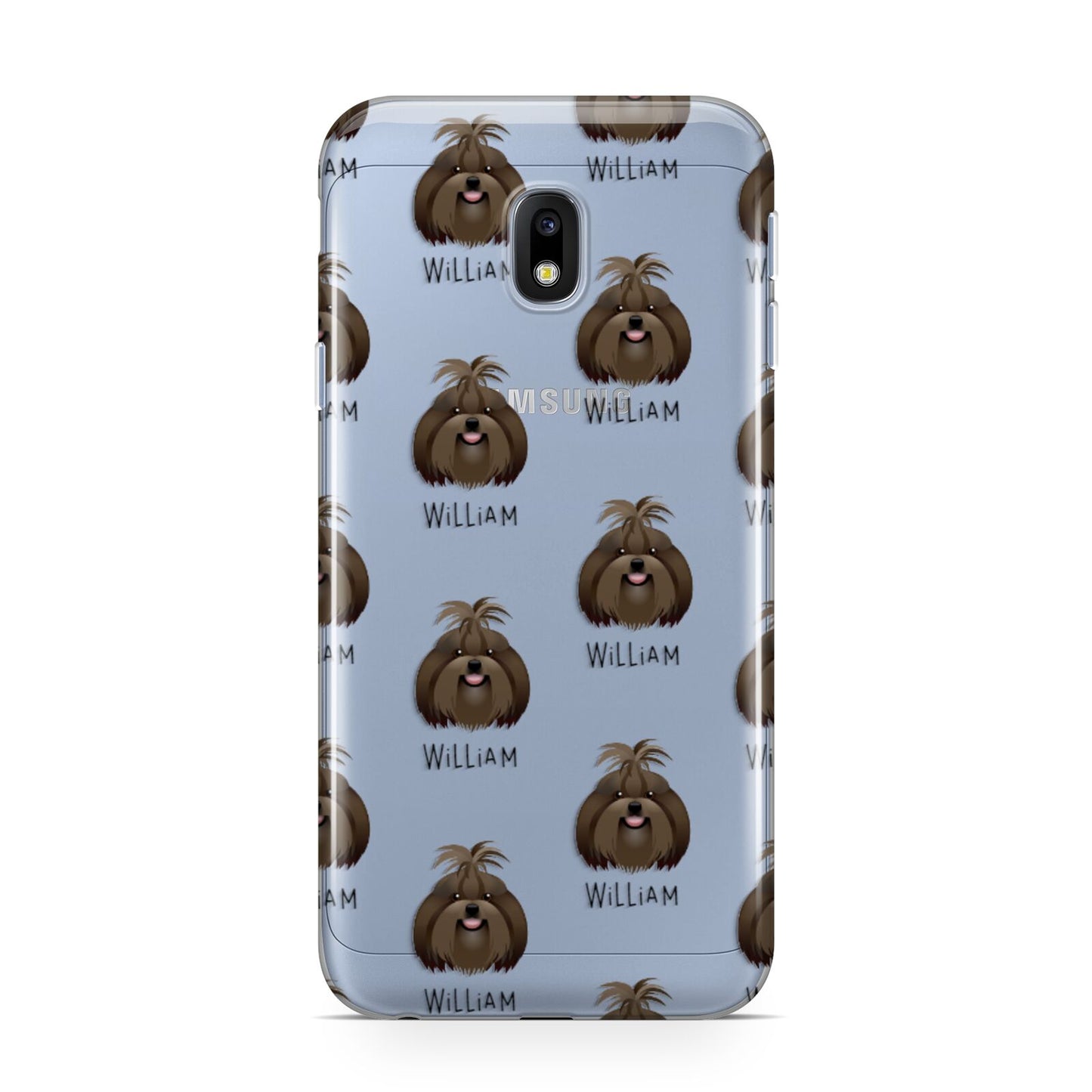 Shih Tzu Icon with Name Samsung Galaxy J3 2017 Case