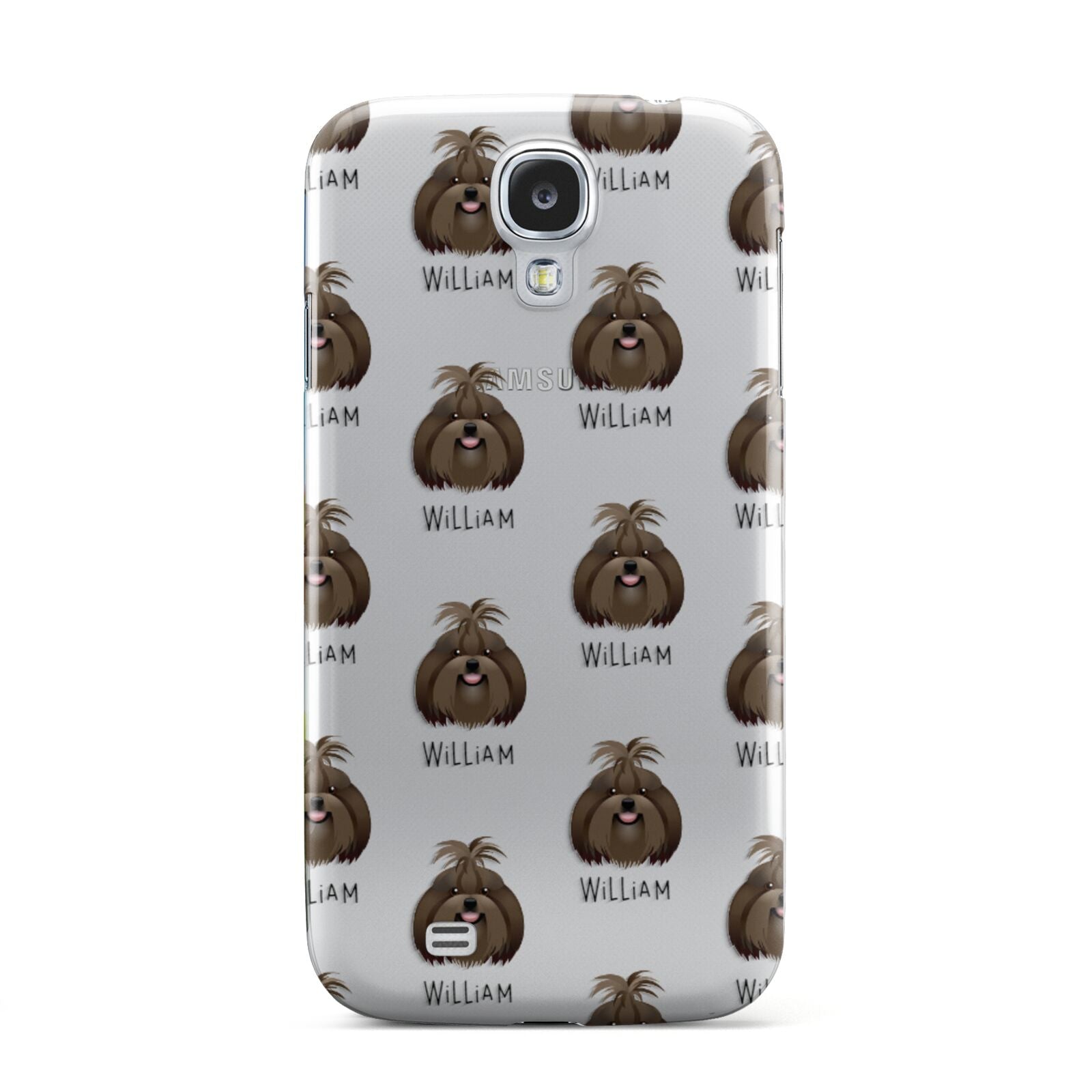 Shih Tzu Icon with Name Samsung Galaxy S4 Case