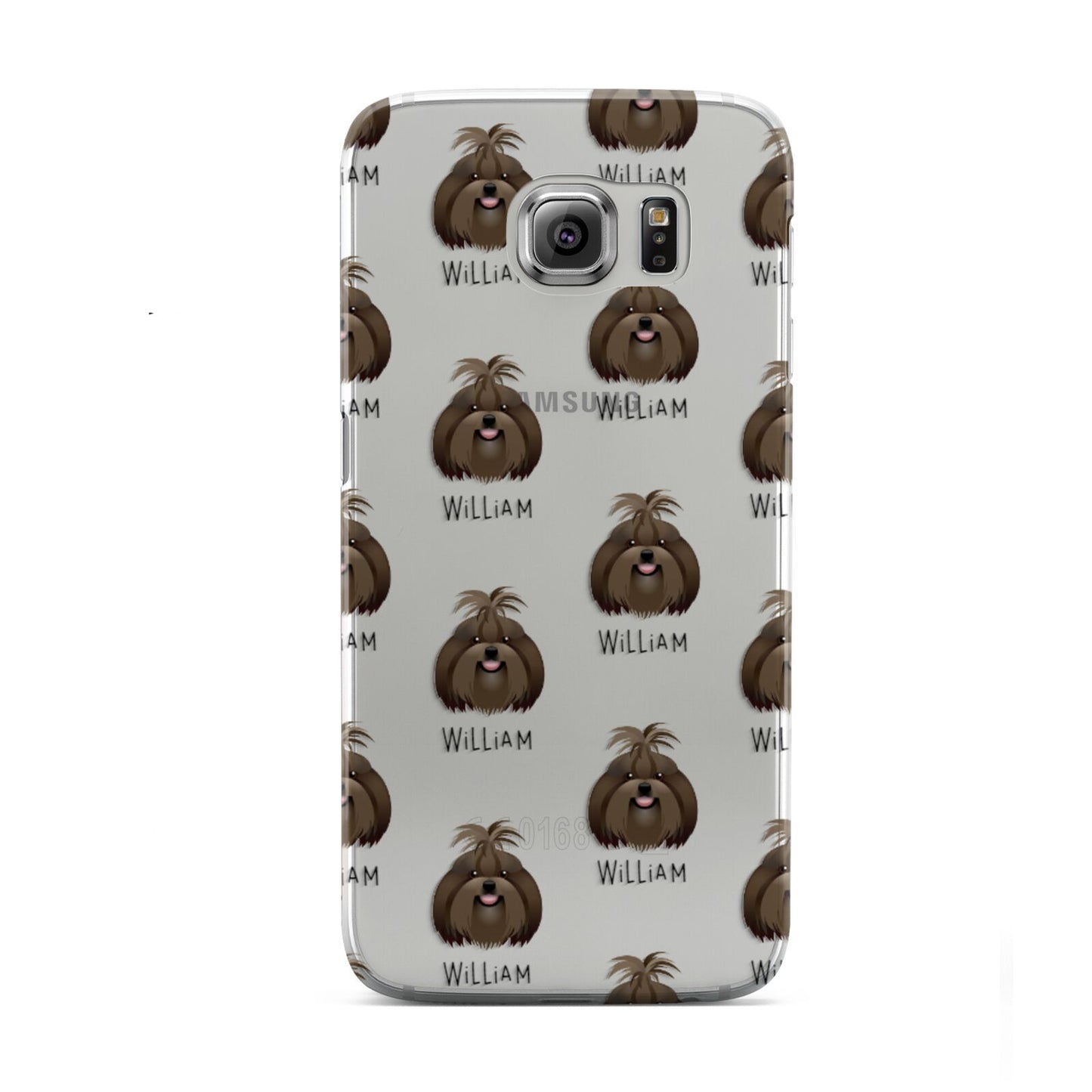 Shih Tzu Icon with Name Samsung Galaxy S6 Case