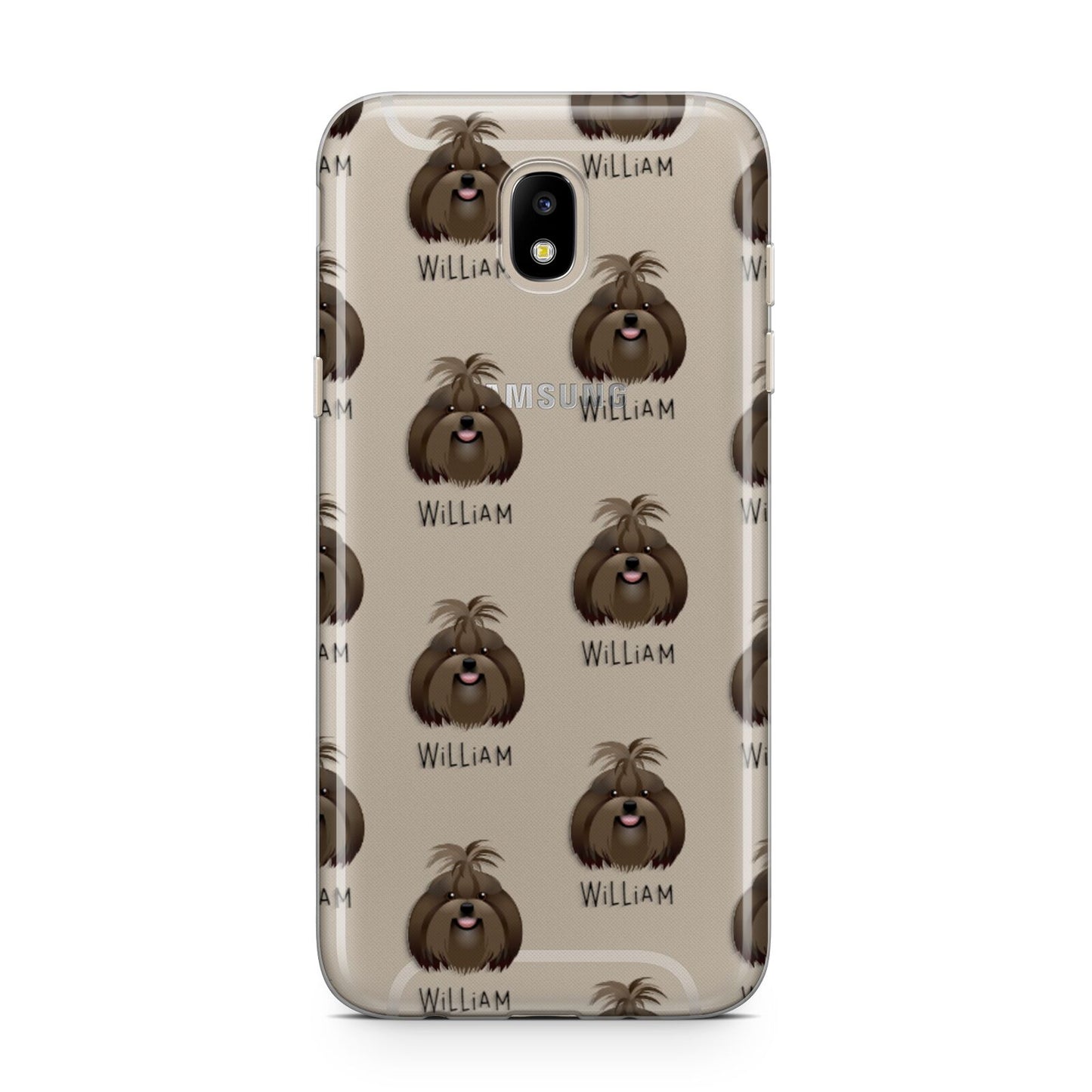 Shih Tzu Icon with Name Samsung J5 2017 Case