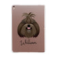 Shih Tzu Personalised Apple iPad Rose Gold Case