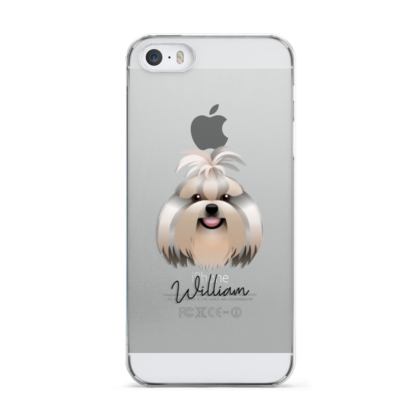 Shih Tzu Personalised Apple iPhone 5 Case