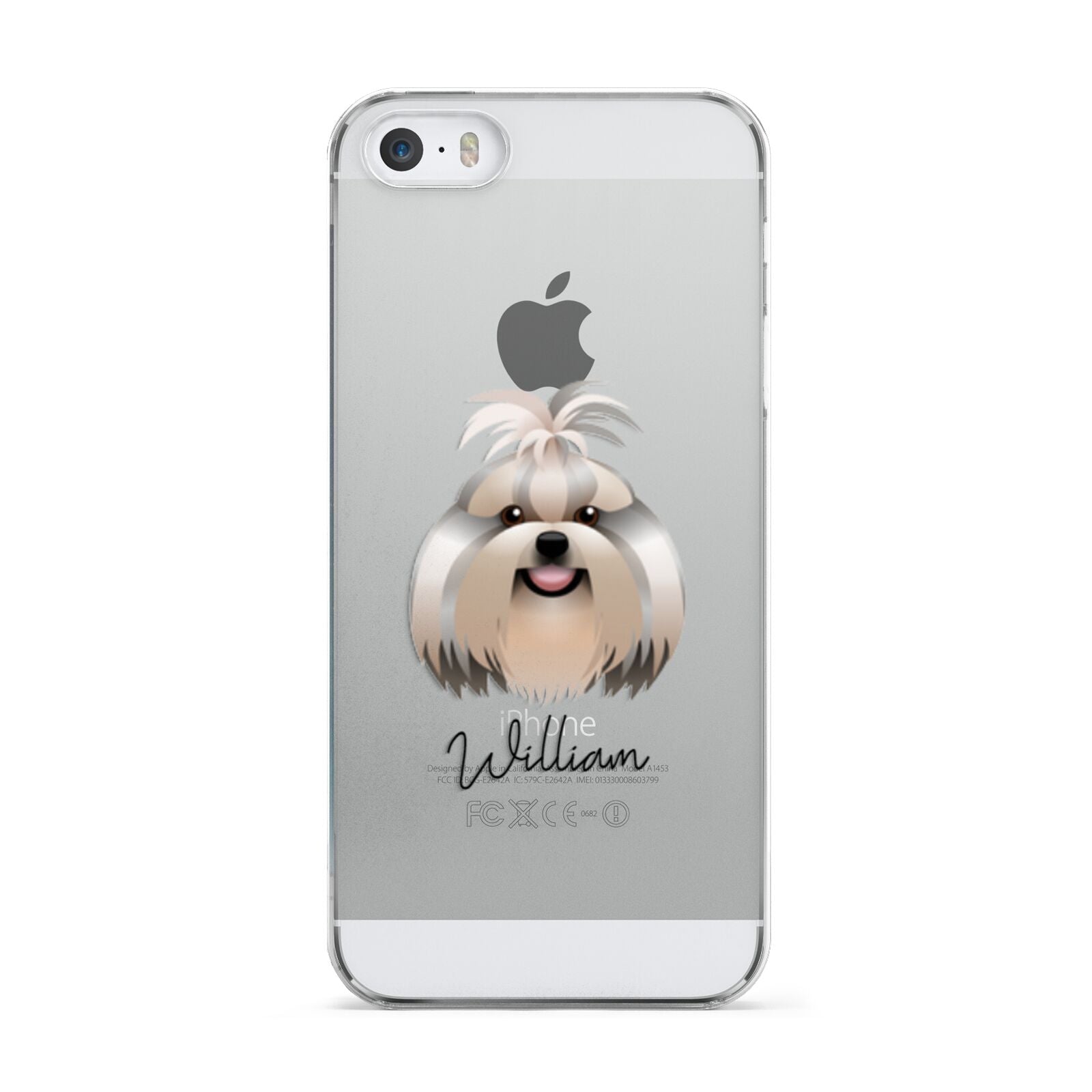 Shih Tzu Personalised Apple iPhone 5 Case