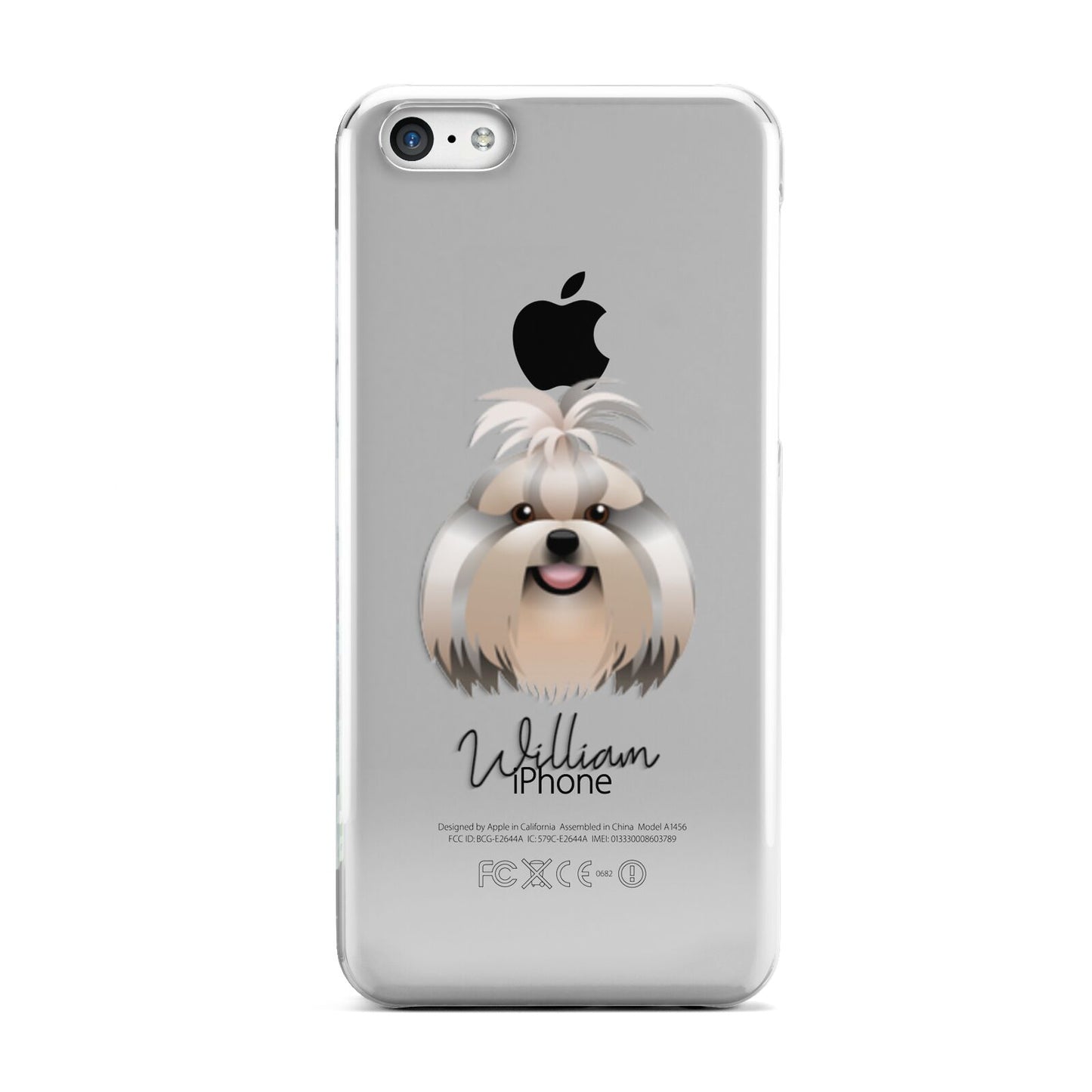 Shih Tzu Personalised Apple iPhone 5c Case