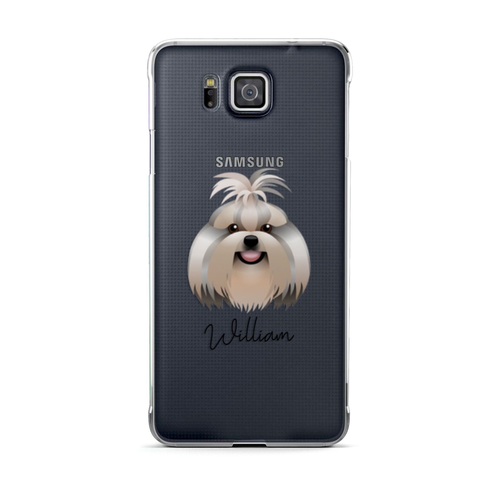 Shih Tzu Personalised Samsung Galaxy Alpha Case