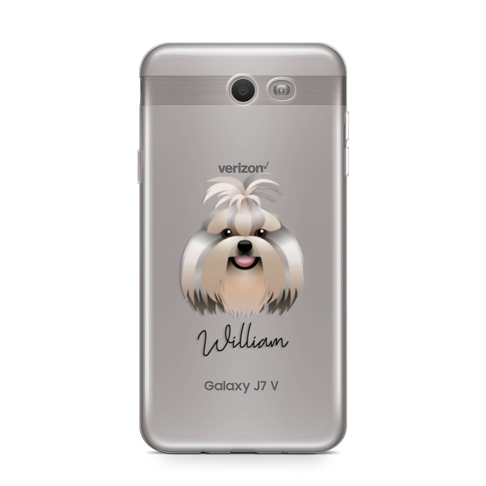 Shih Tzu Personalised Samsung Galaxy J7 2017 Case