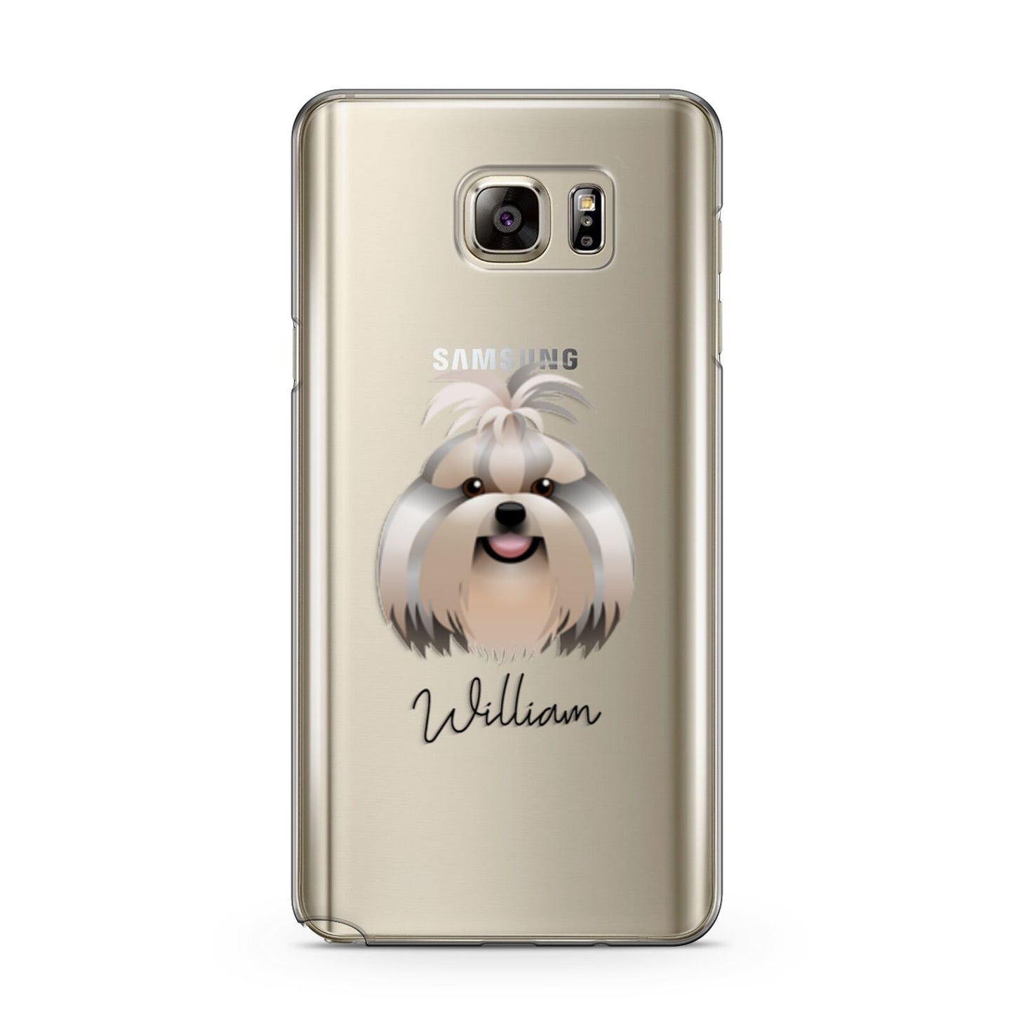 Shih Tzu Personalised Samsung Galaxy Note 5 Case