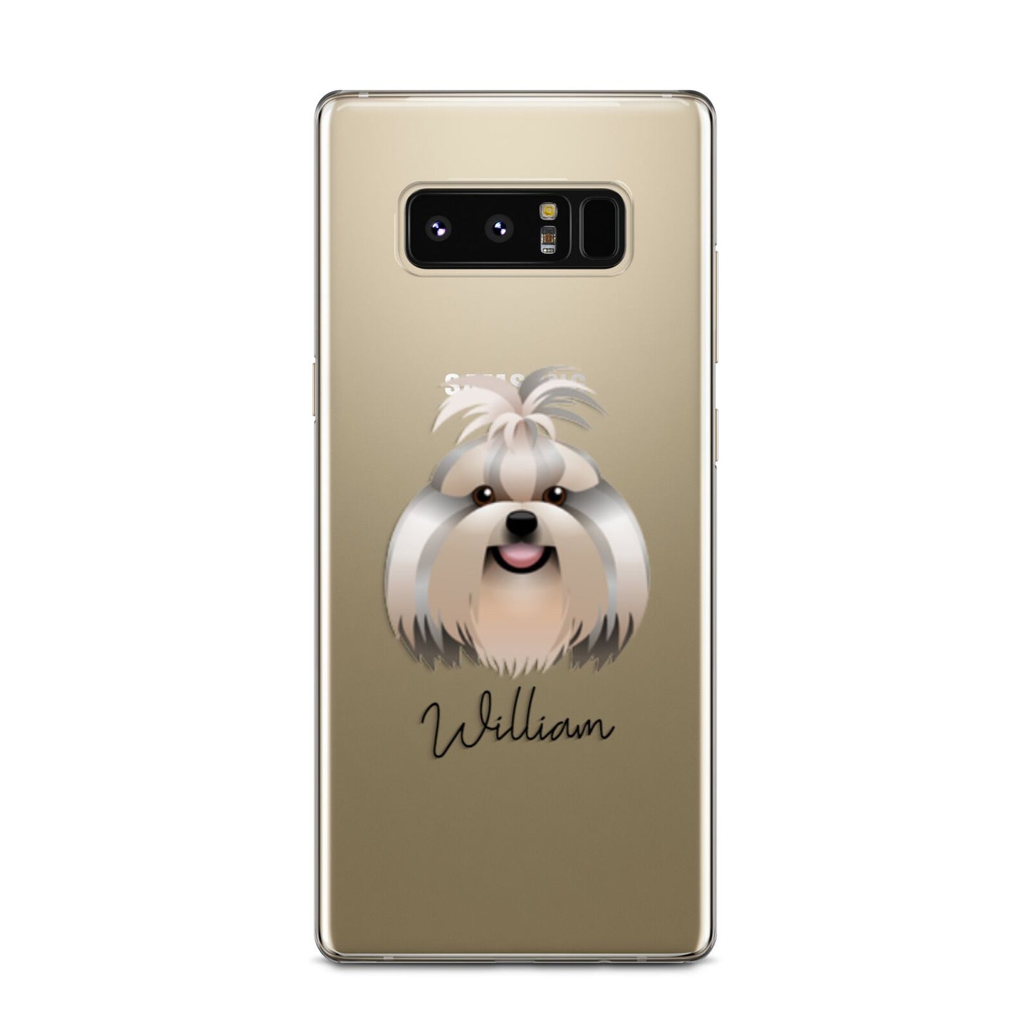 Shih Tzu Personalised Samsung Galaxy Note 8 Case