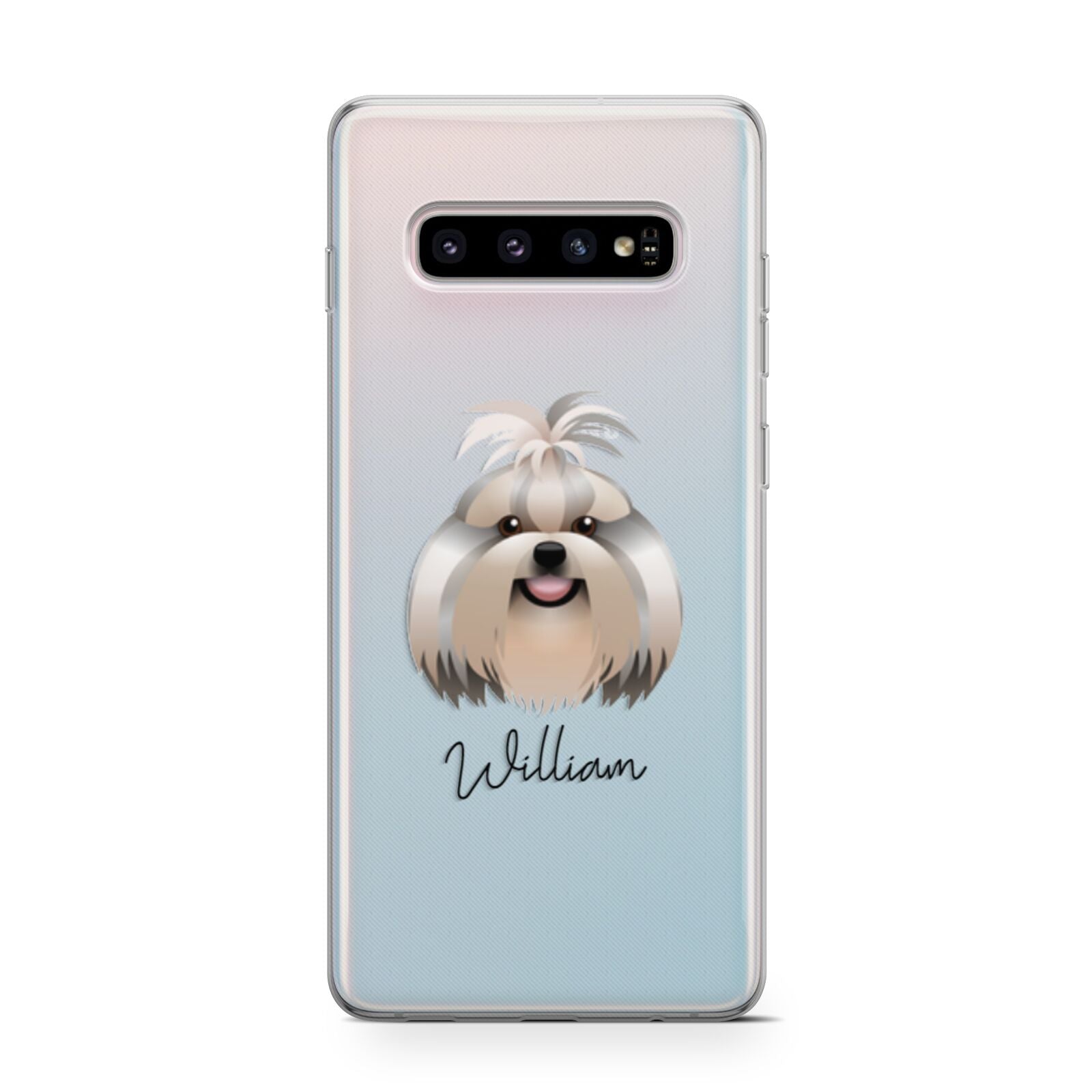 Shih Tzu Personalised Samsung Galaxy S10 Case