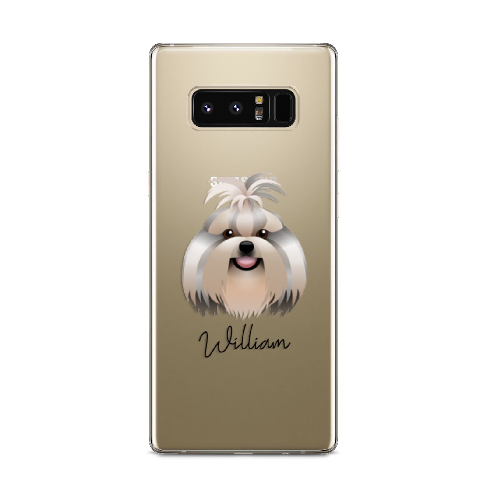 Shih Tzu Personalised Samsung Galaxy S8 Case