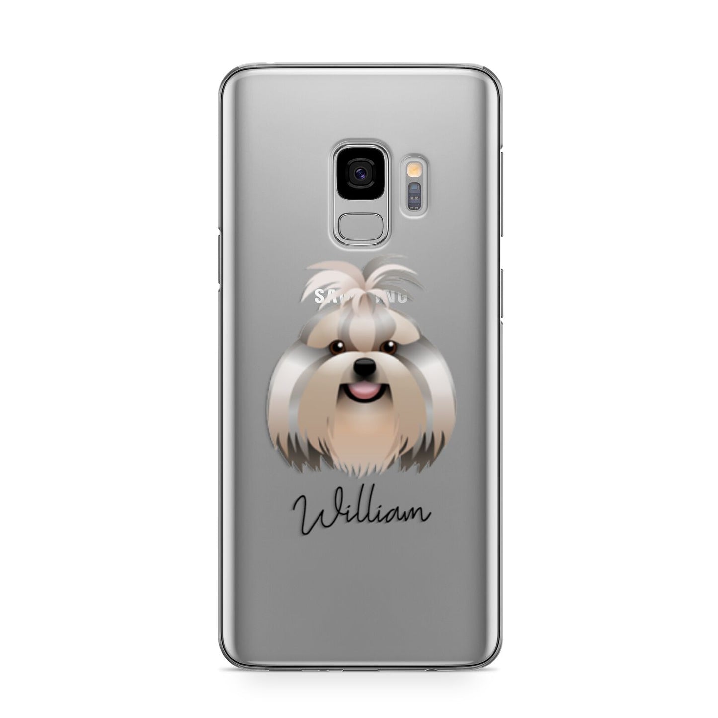 Shih Tzu Personalised Samsung Galaxy S9 Case