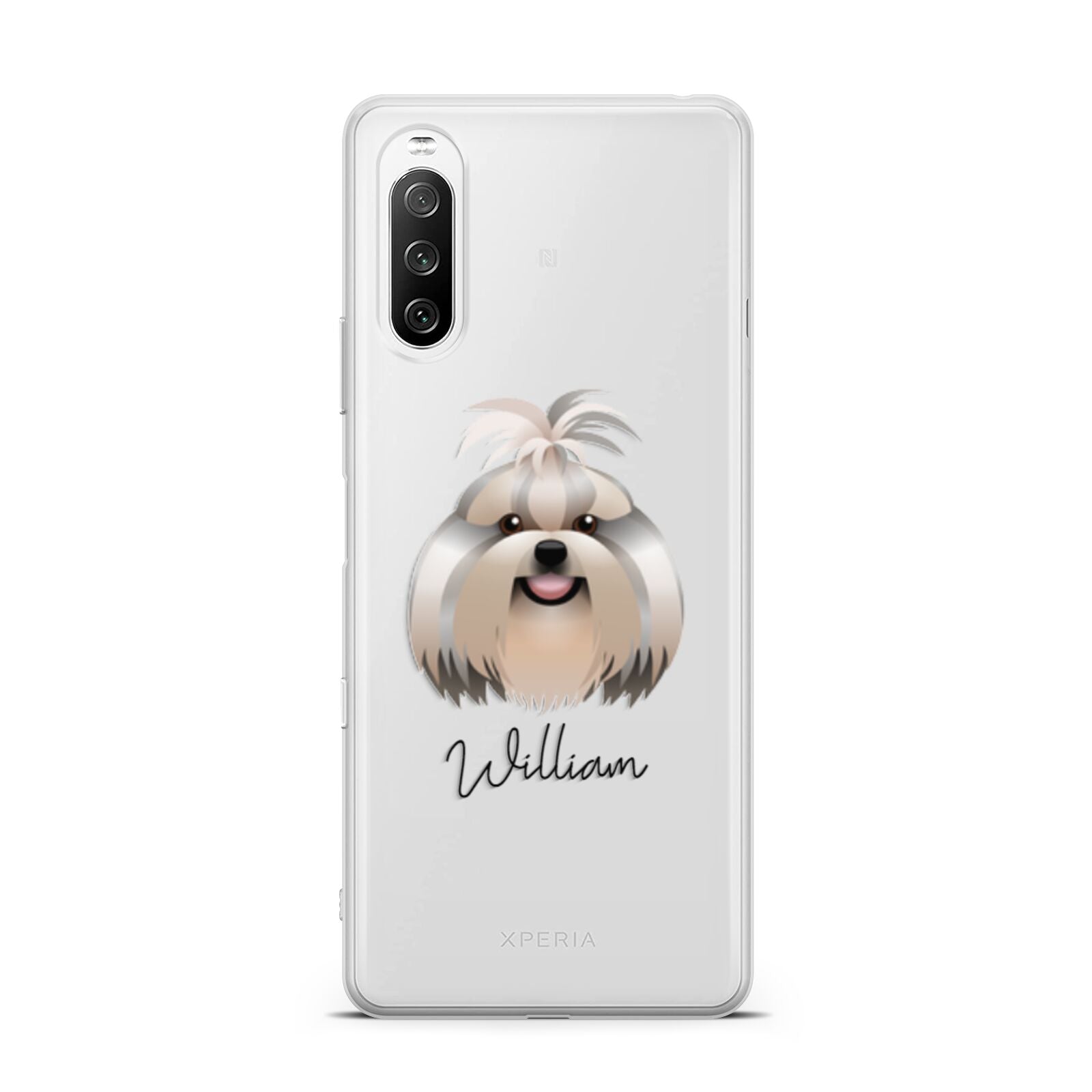 Shih Tzu Personalised Sony Xperia 10 III Case