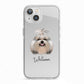 Shih Tzu Personalised iPhone 13 TPU Impact Case with White Edges