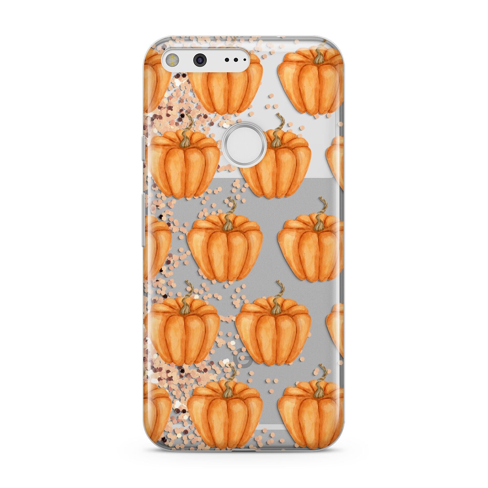 Shimmery Pumpkins Google Pixel Case