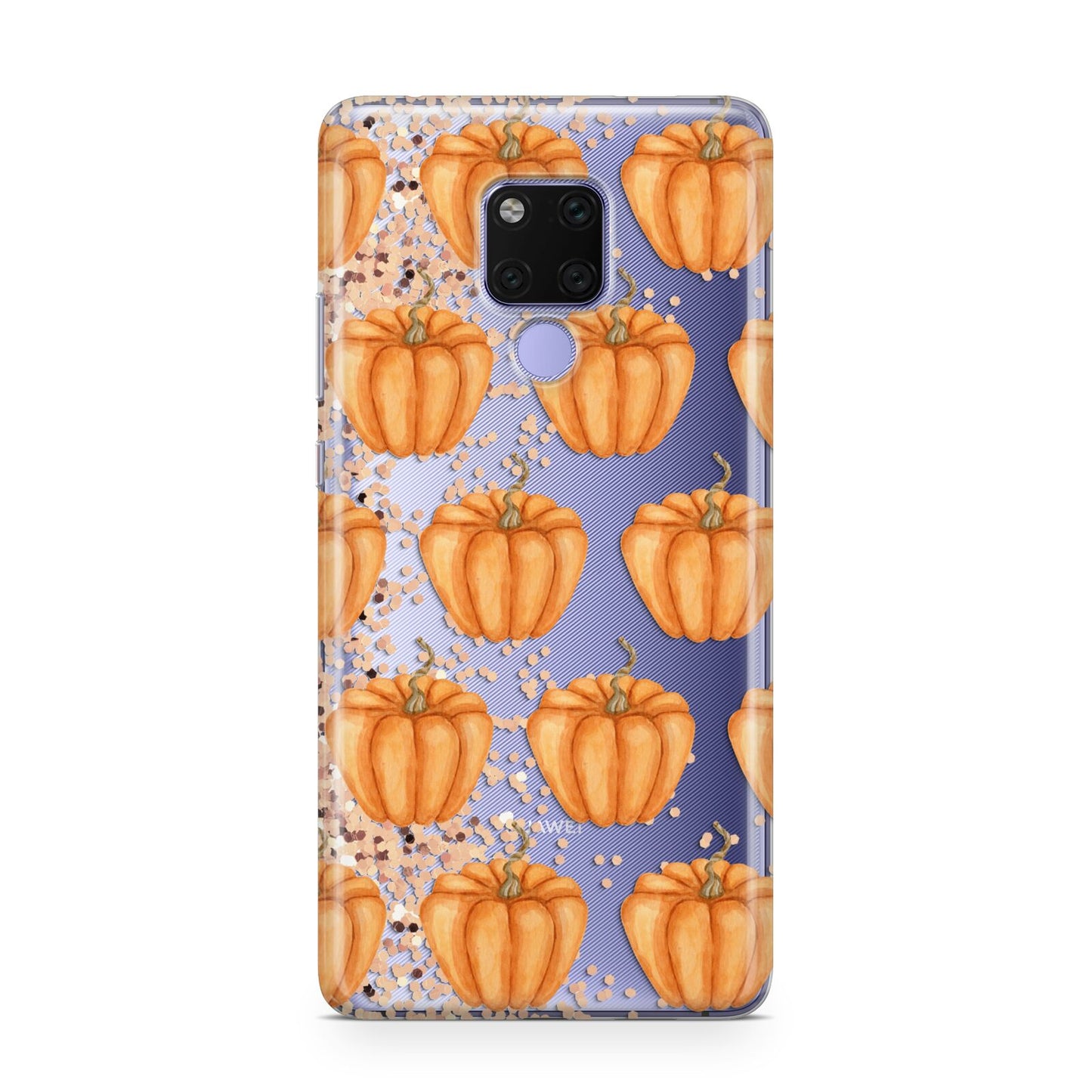 Shimmery Pumpkins Huawei Mate 20X Phone Case