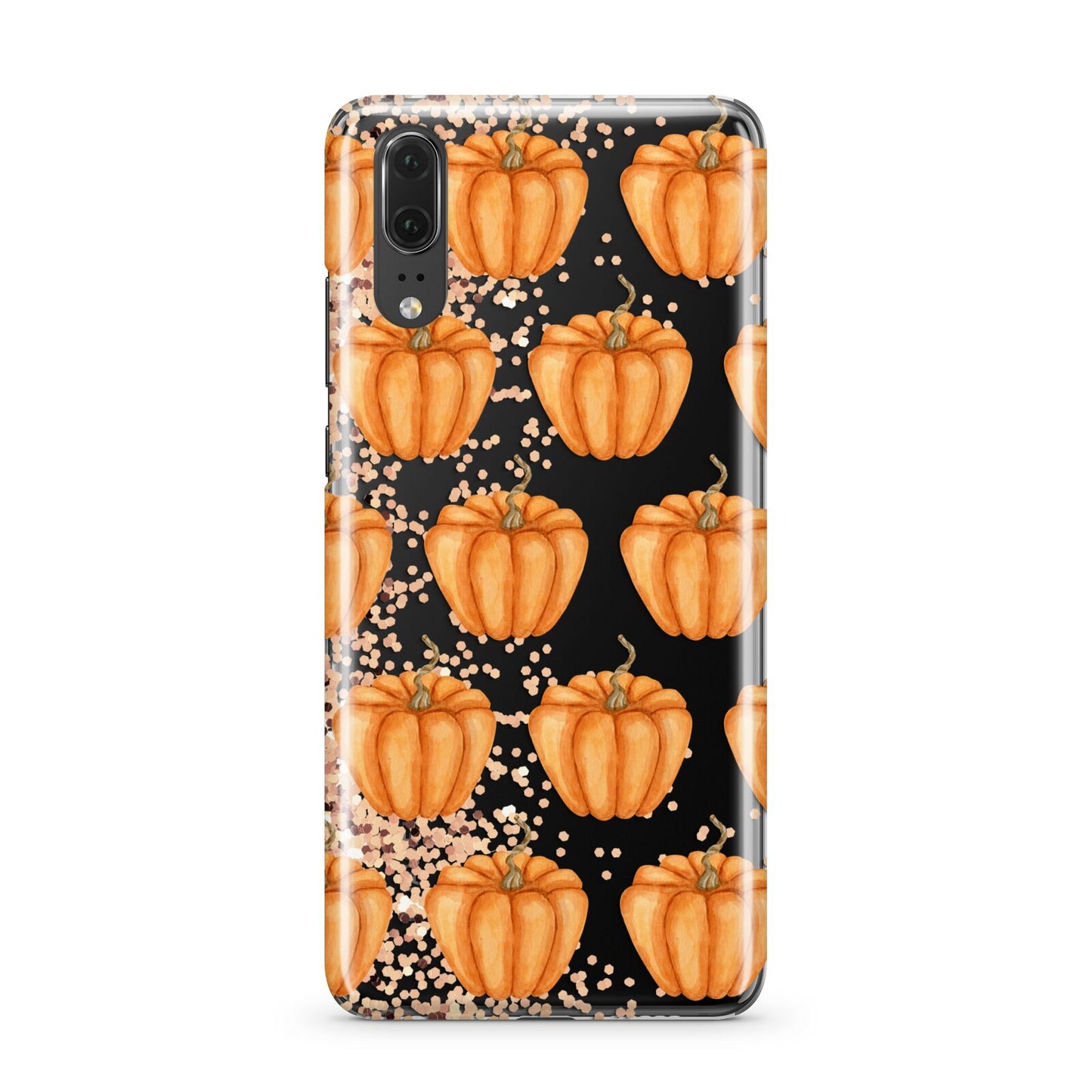 Shimmery Pumpkins Huawei P20 Phone Case