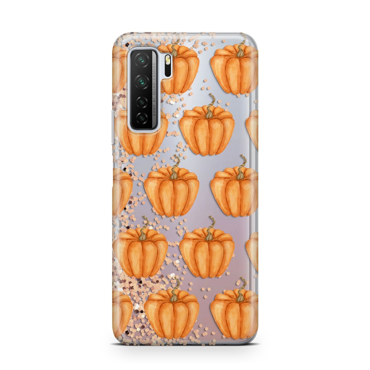 Shimmery Pumpkins Huawei P40 Lite 5G Phone Case