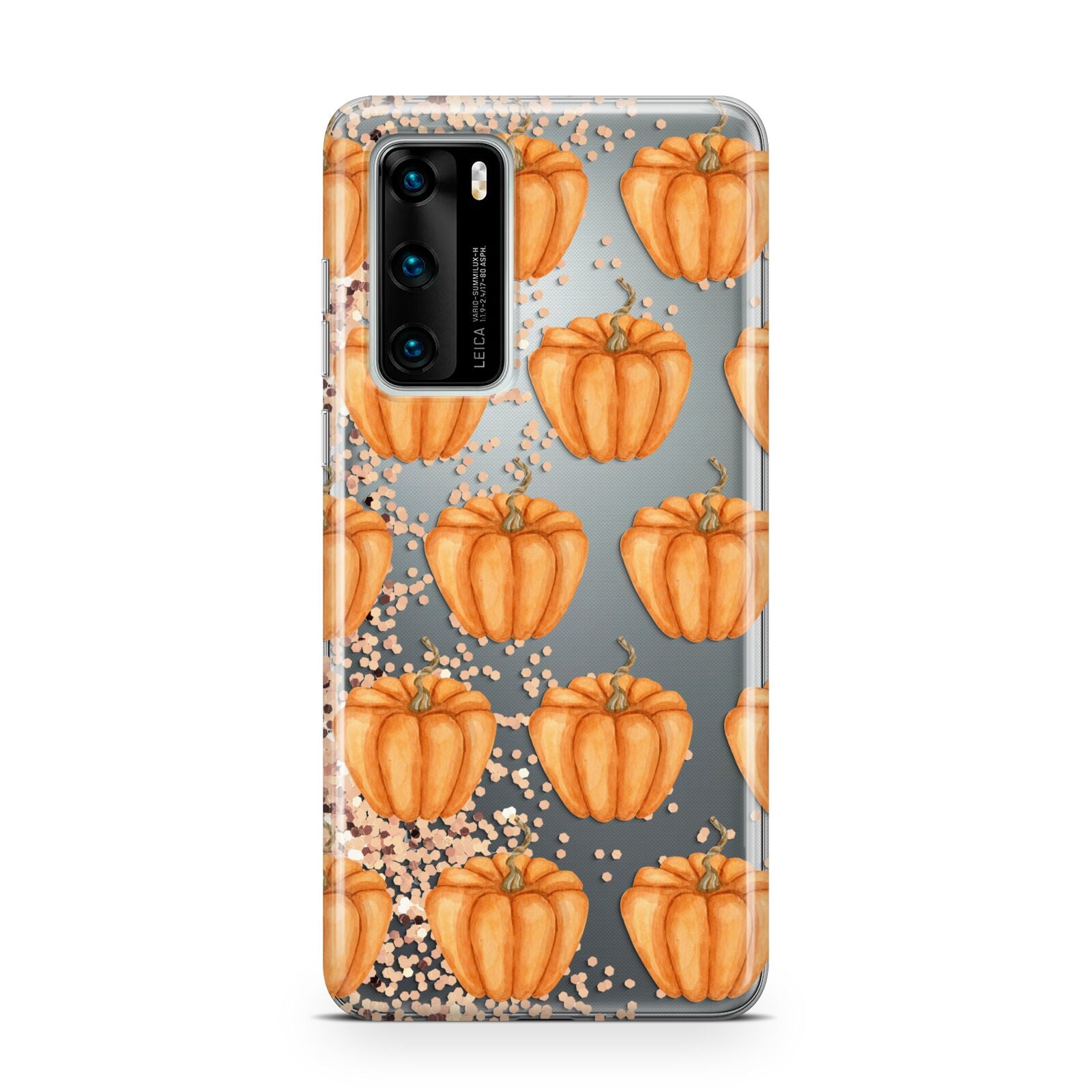 Shimmery Pumpkins Huawei P40 Phone Case