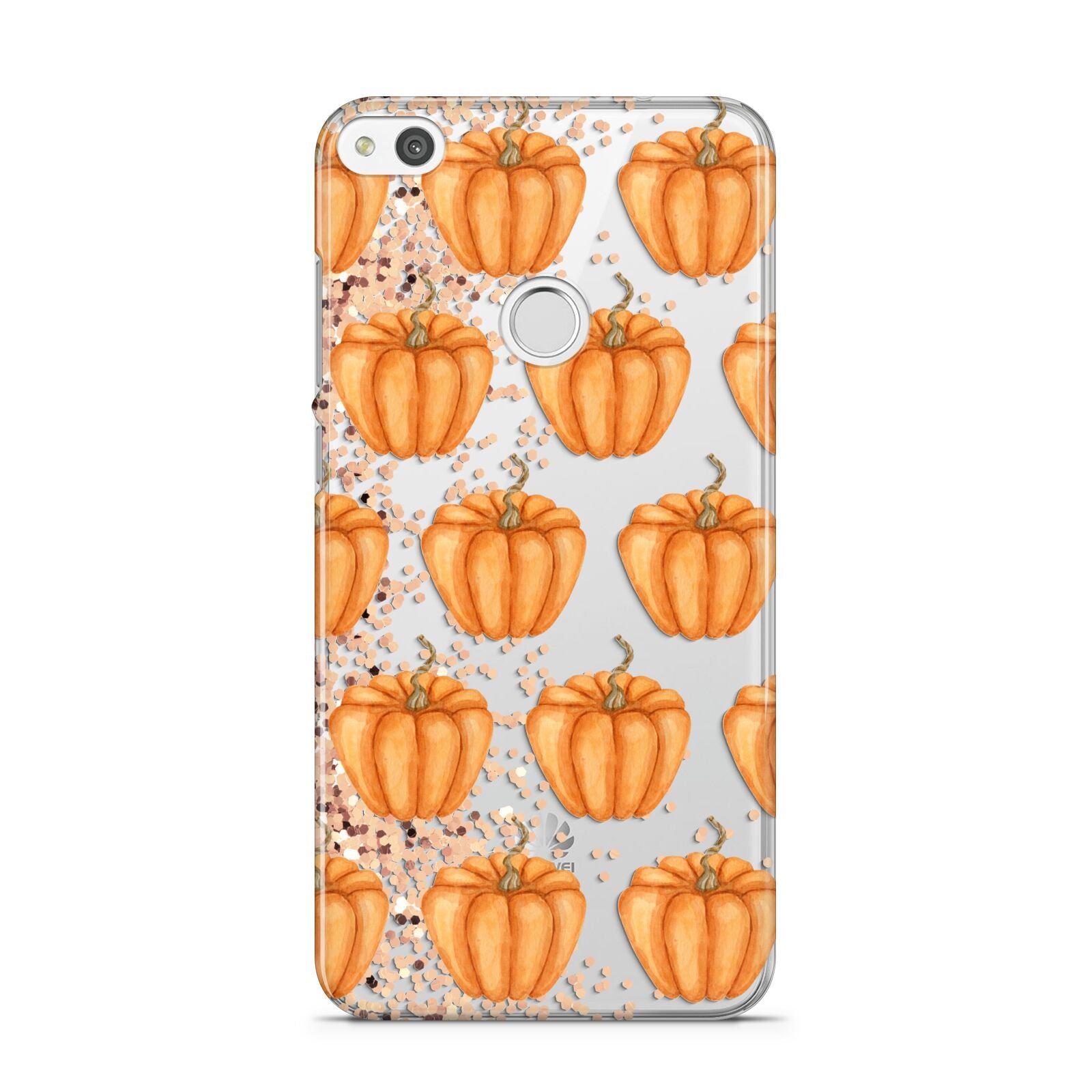 Shimmery Pumpkins Huawei P8 Lite Case