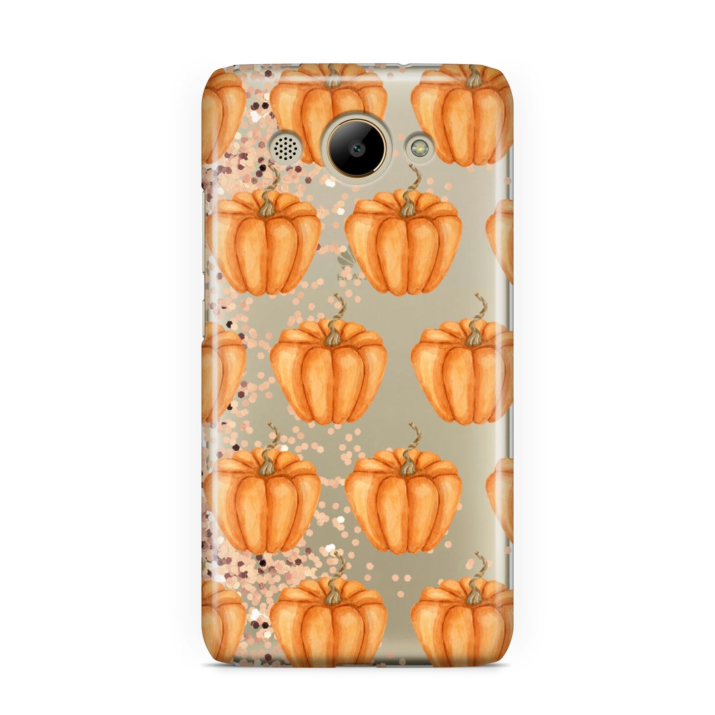 Shimmery Pumpkins Huawei Y3 2017