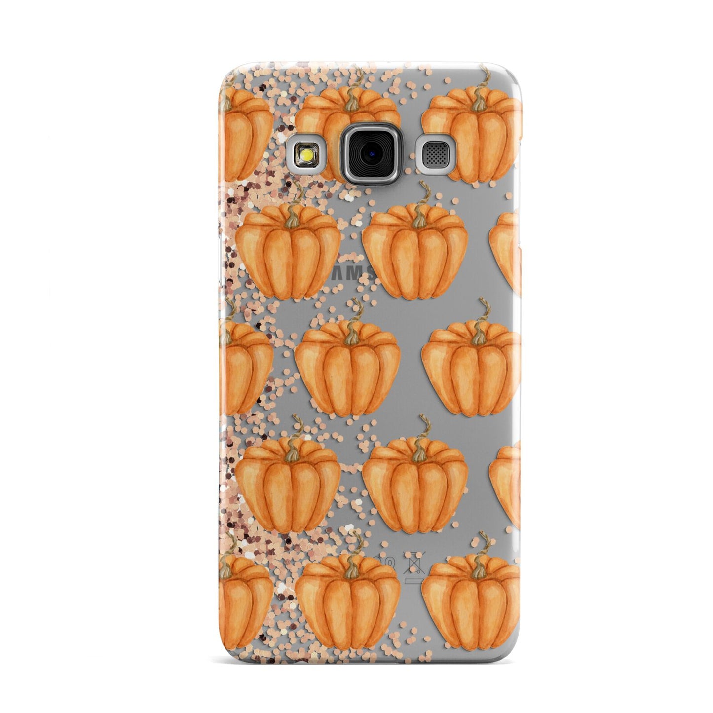 Shimmery Pumpkins Samsung Galaxy A3 Case