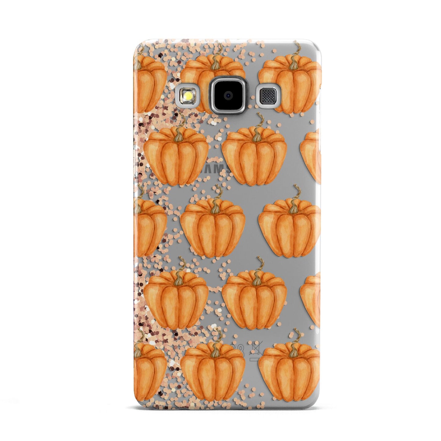 Shimmery Pumpkins Samsung Galaxy A5 Case