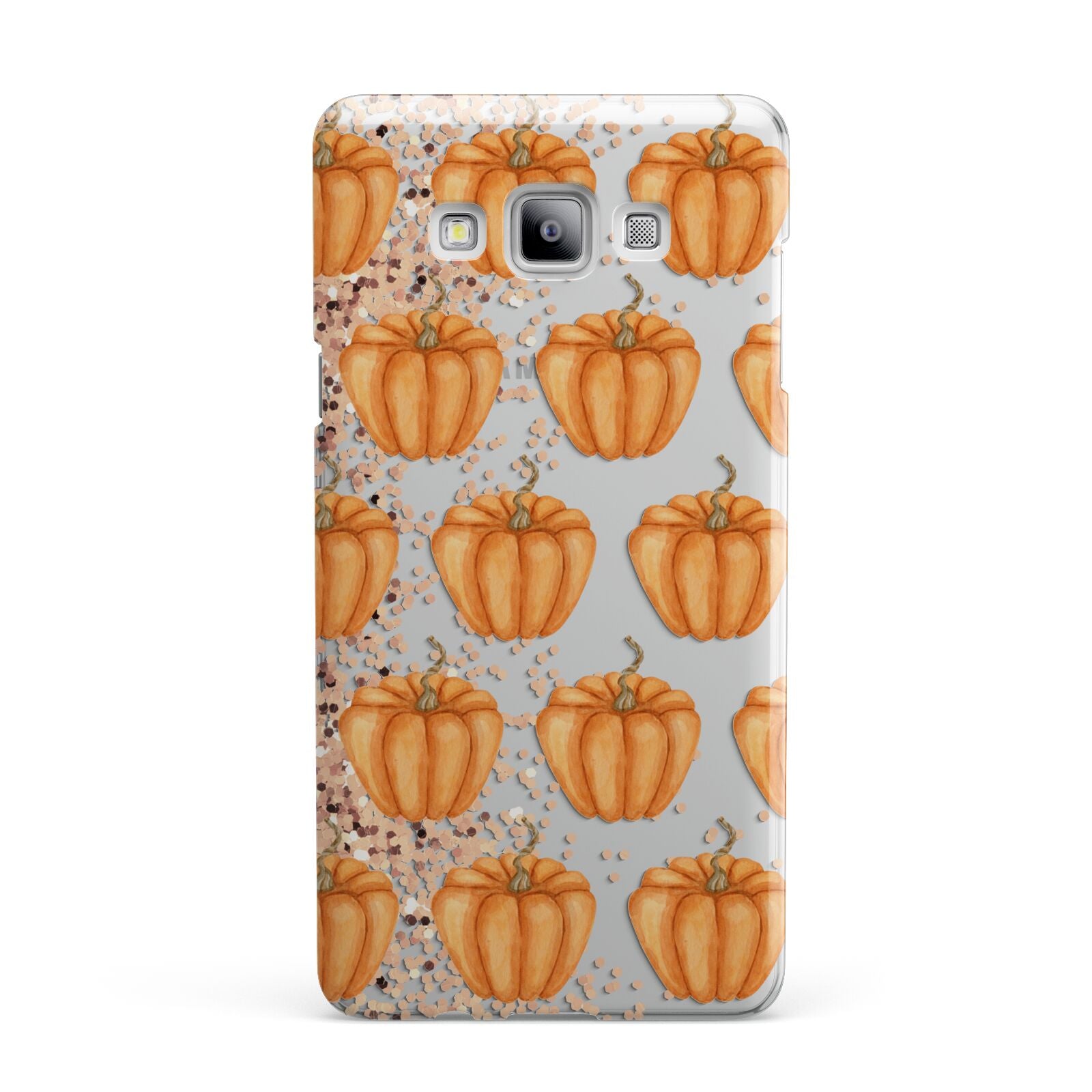 Shimmery Pumpkins Samsung Galaxy A7 2015 Case