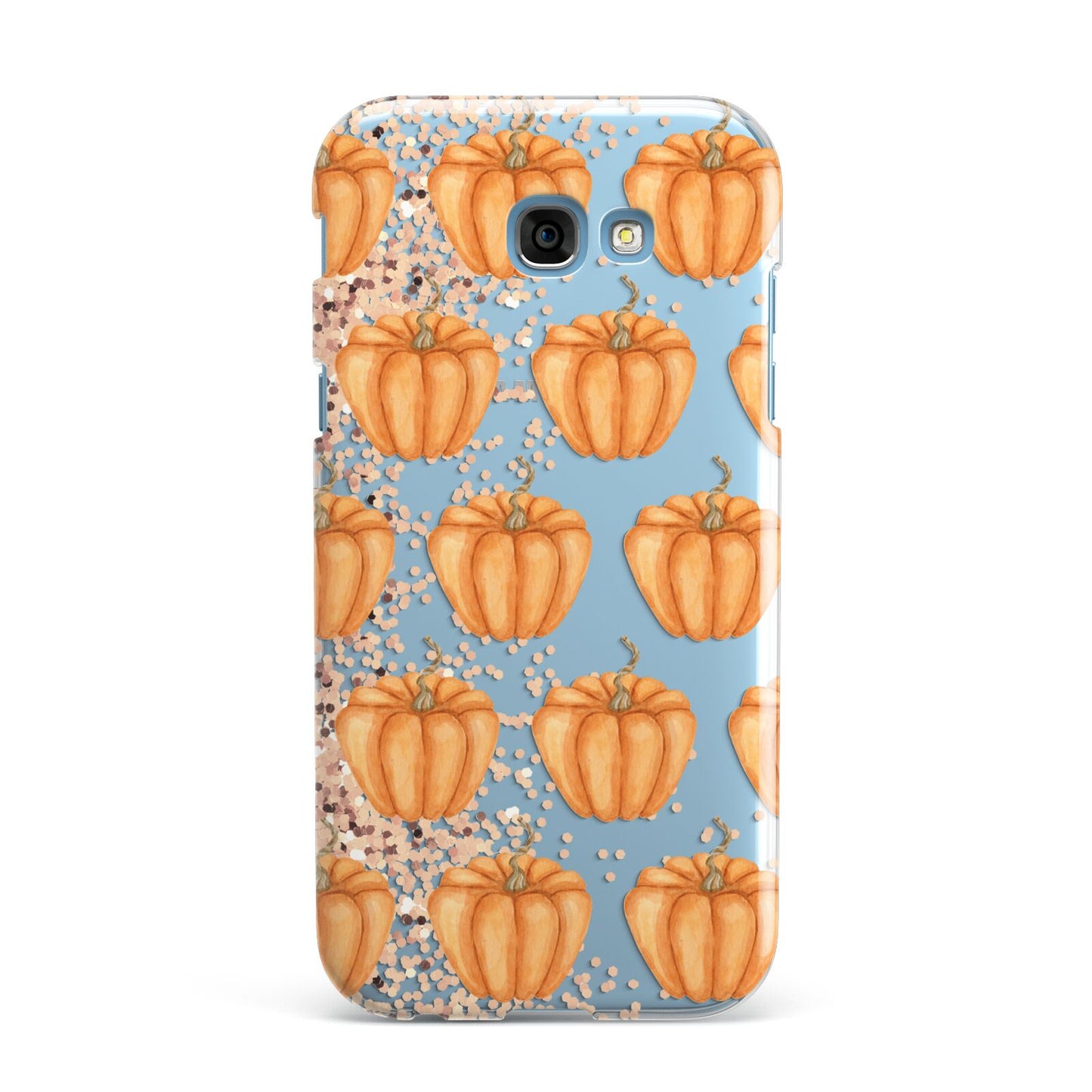 Shimmery Pumpkins Samsung Galaxy A7 2017 Case