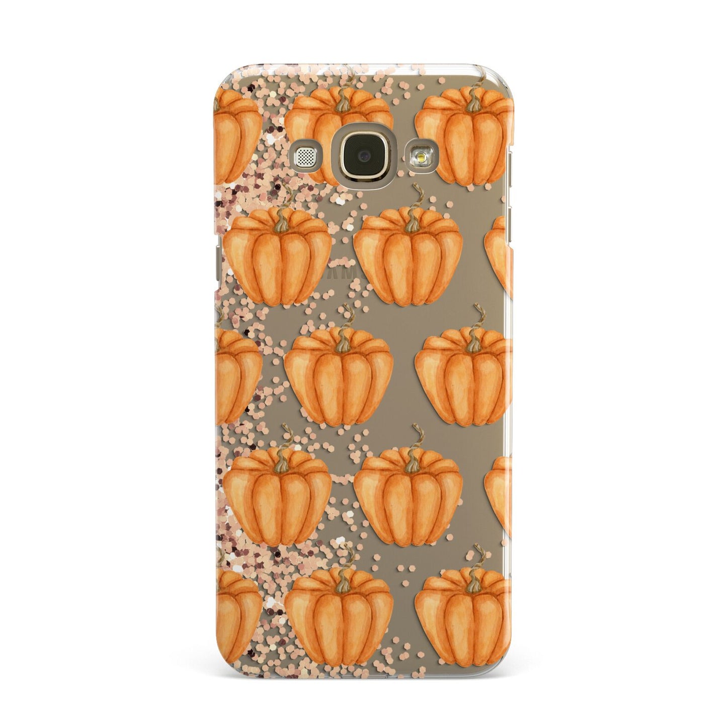 Shimmery Pumpkins Samsung Galaxy A8 Case