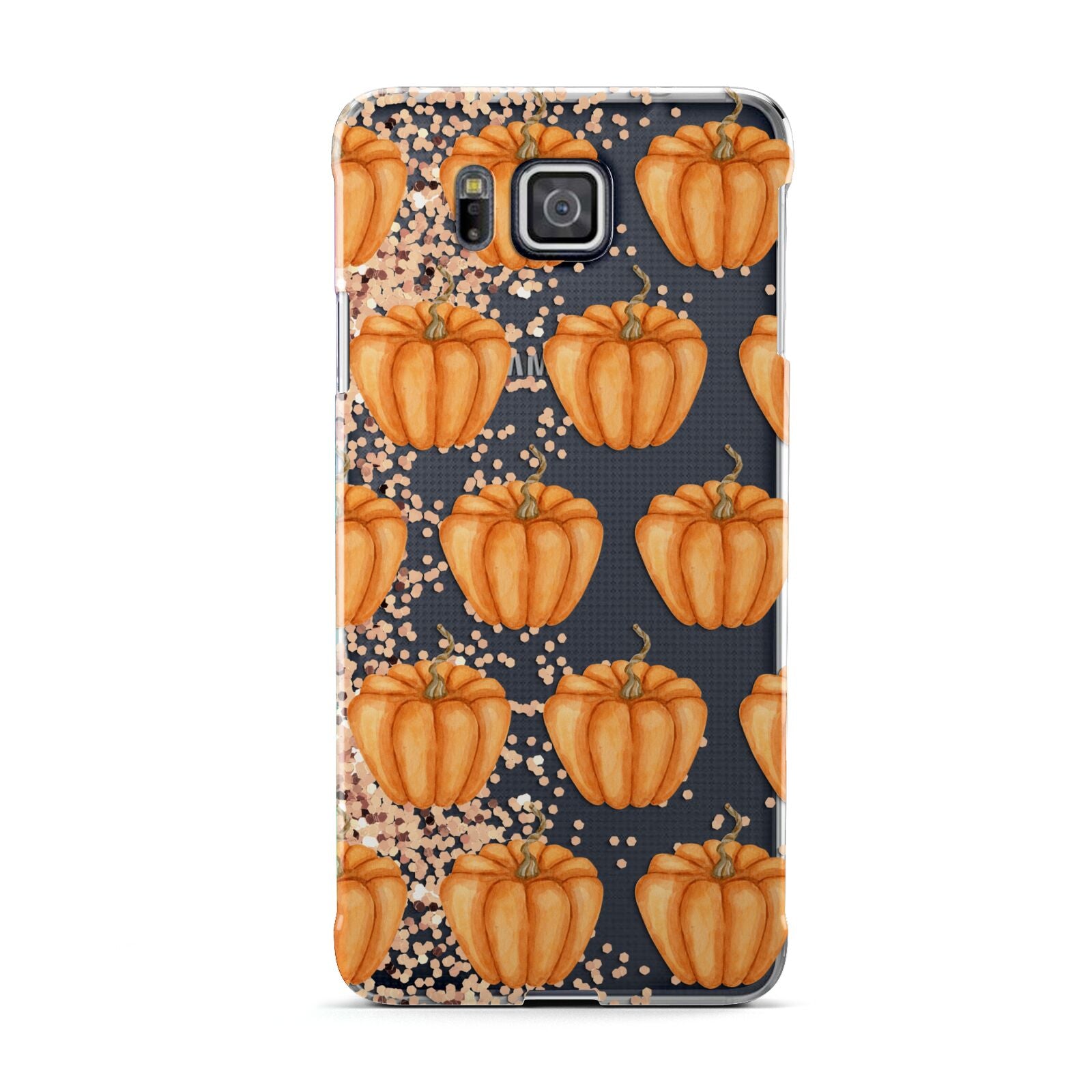 Shimmery Pumpkins Samsung Galaxy Alpha Case