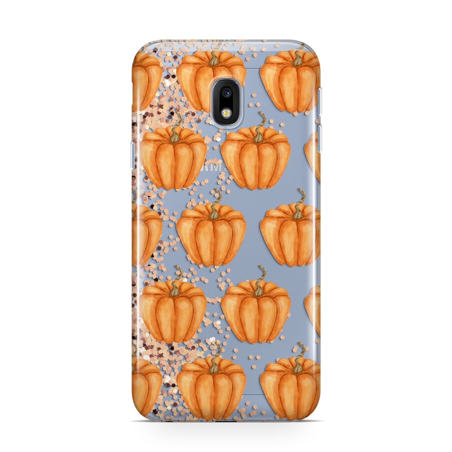 Shimmery Pumpkins Samsung Galaxy J3 2017 Case