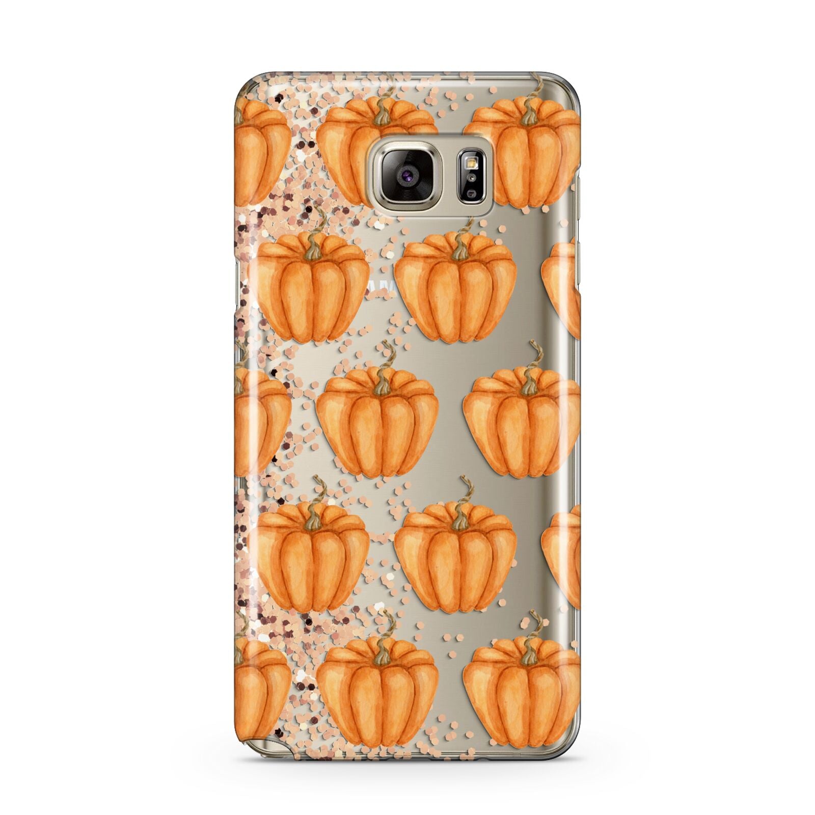 Shimmery Pumpkins Samsung Galaxy Note 5 Case