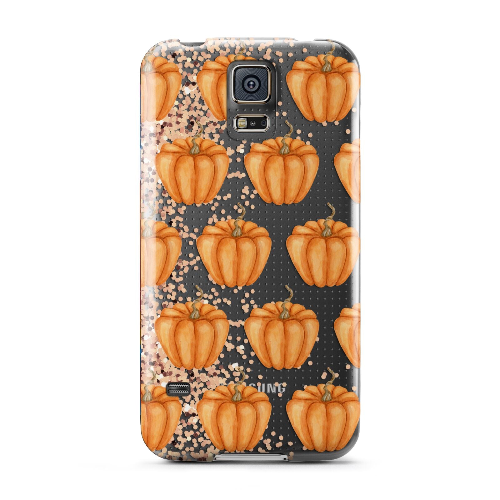 Shimmery Pumpkins Samsung Galaxy S5 Case