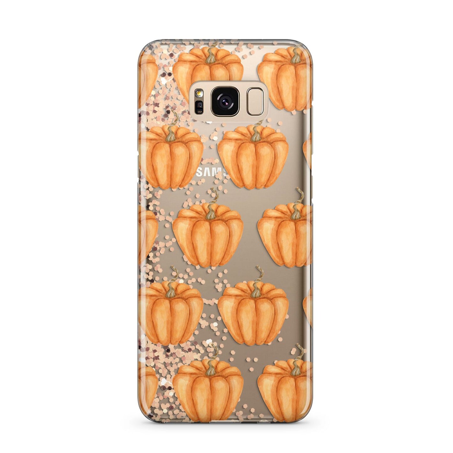 Shimmery Pumpkins Samsung Galaxy S8 Plus Case