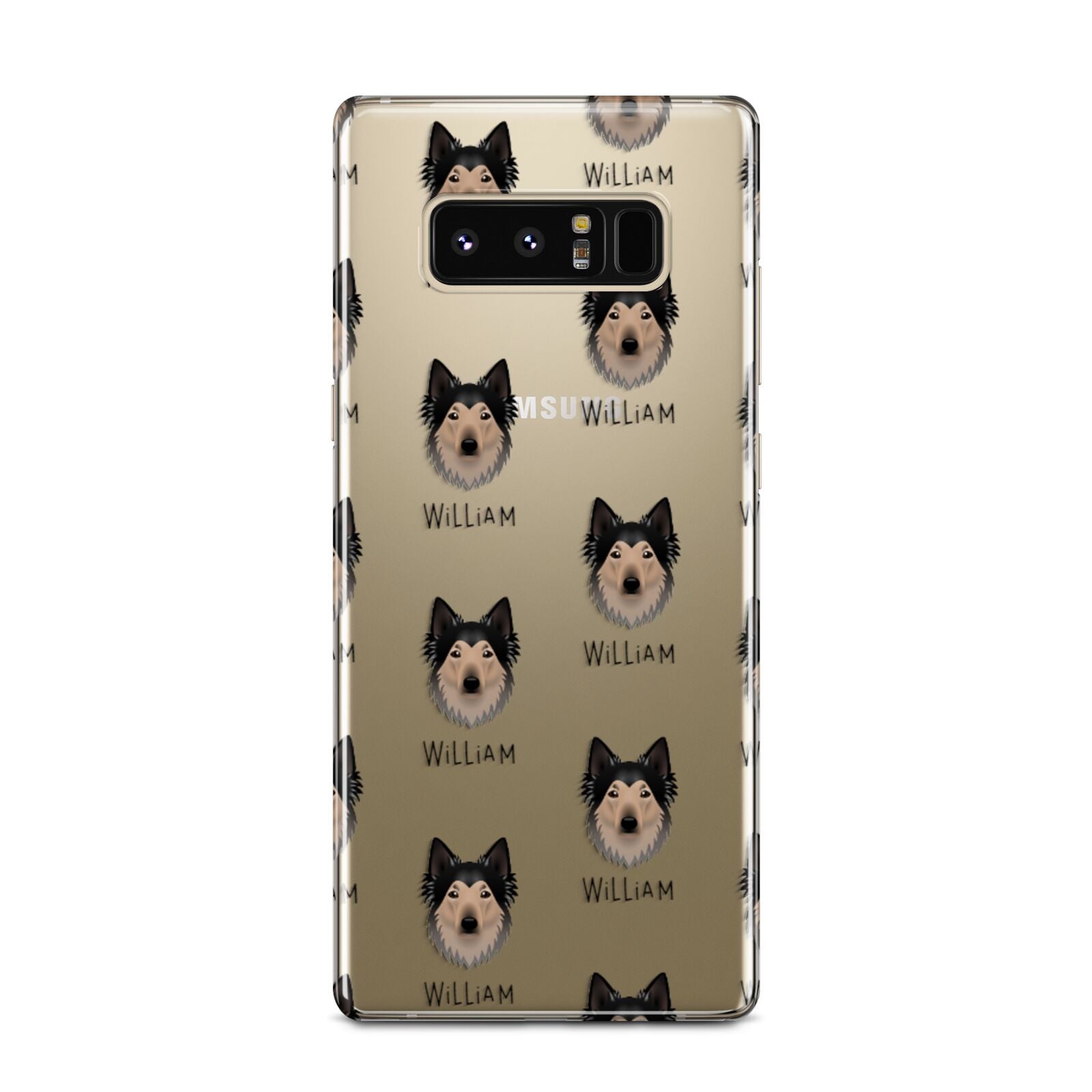Shollie Icon with Name Samsung Galaxy Note 8 Case