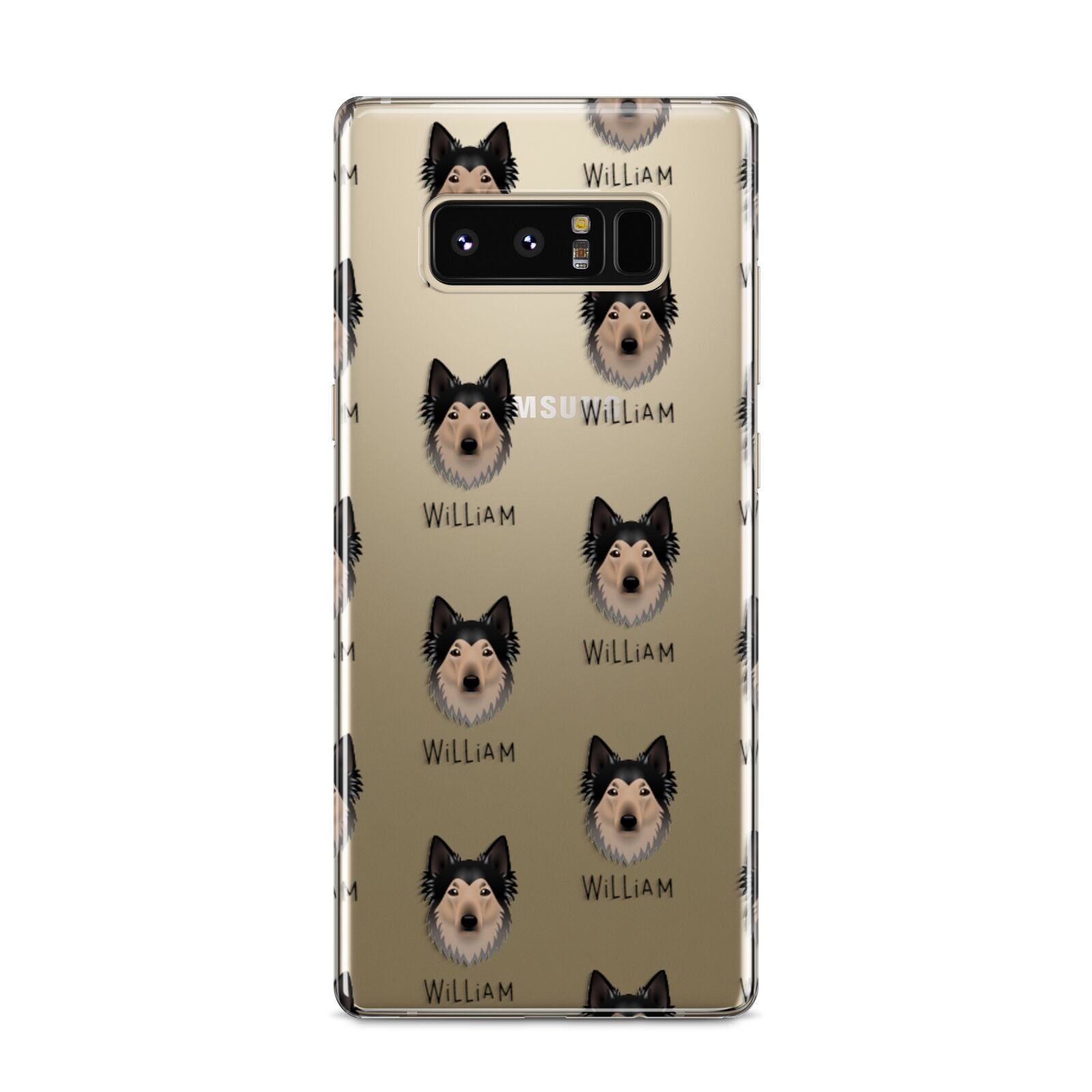 Shollie Icon with Name Samsung Galaxy S8 Case