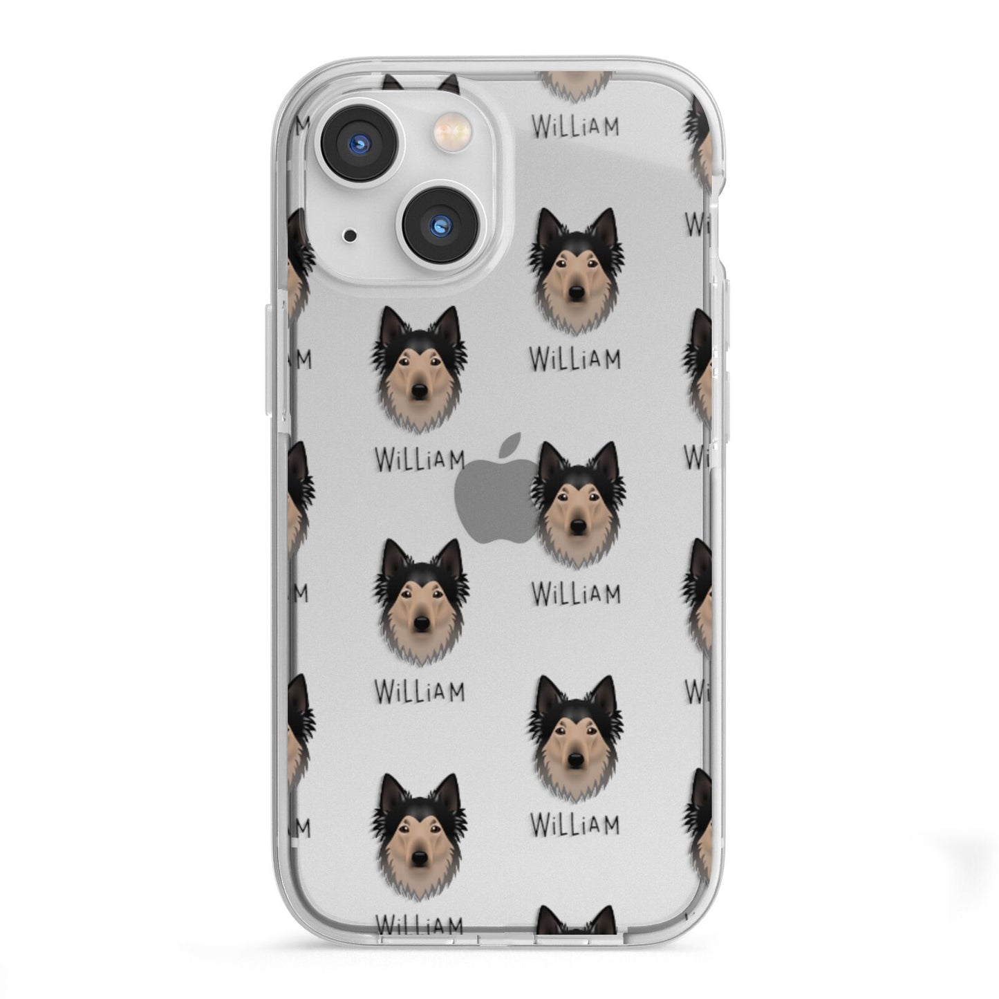 Shollie Icon with Name iPhone 13 Mini TPU Impact Case with White Edges