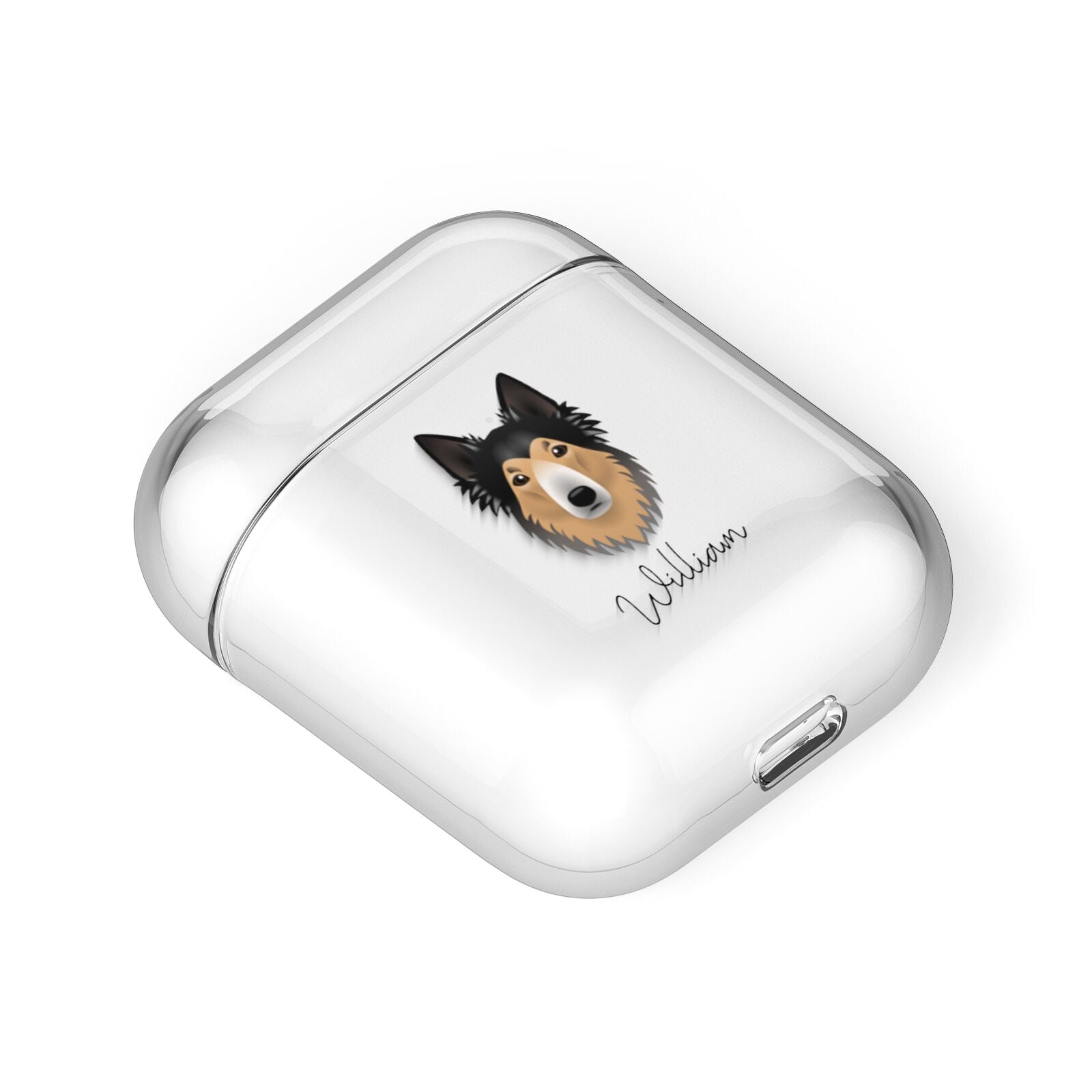 Shollie Personalised AirPods Case Laid Flat