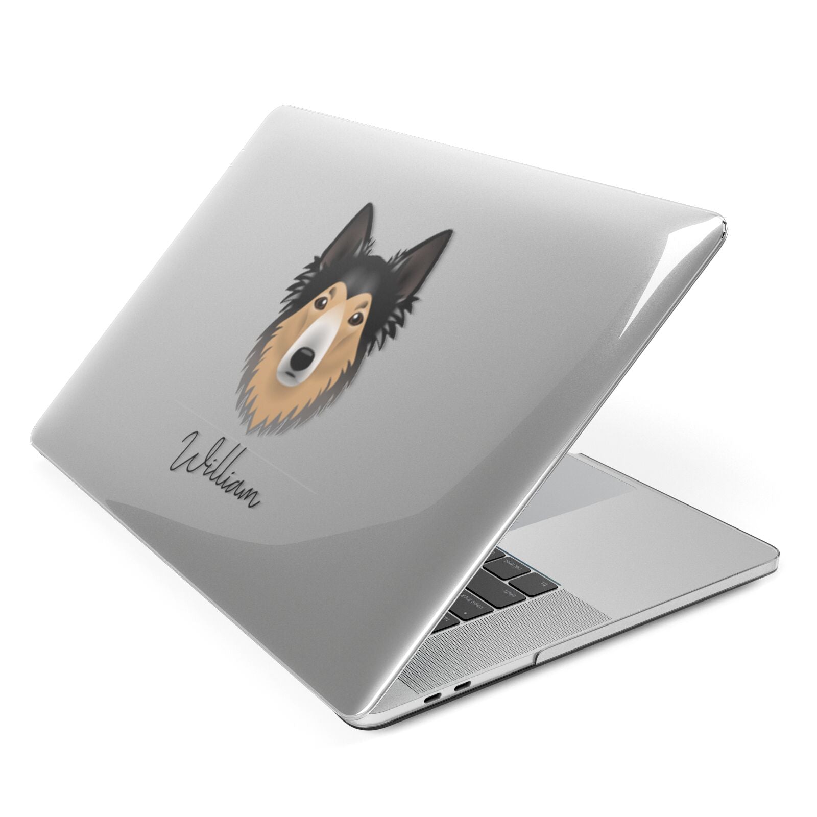 Shollie Personalised Apple MacBook Case Side View