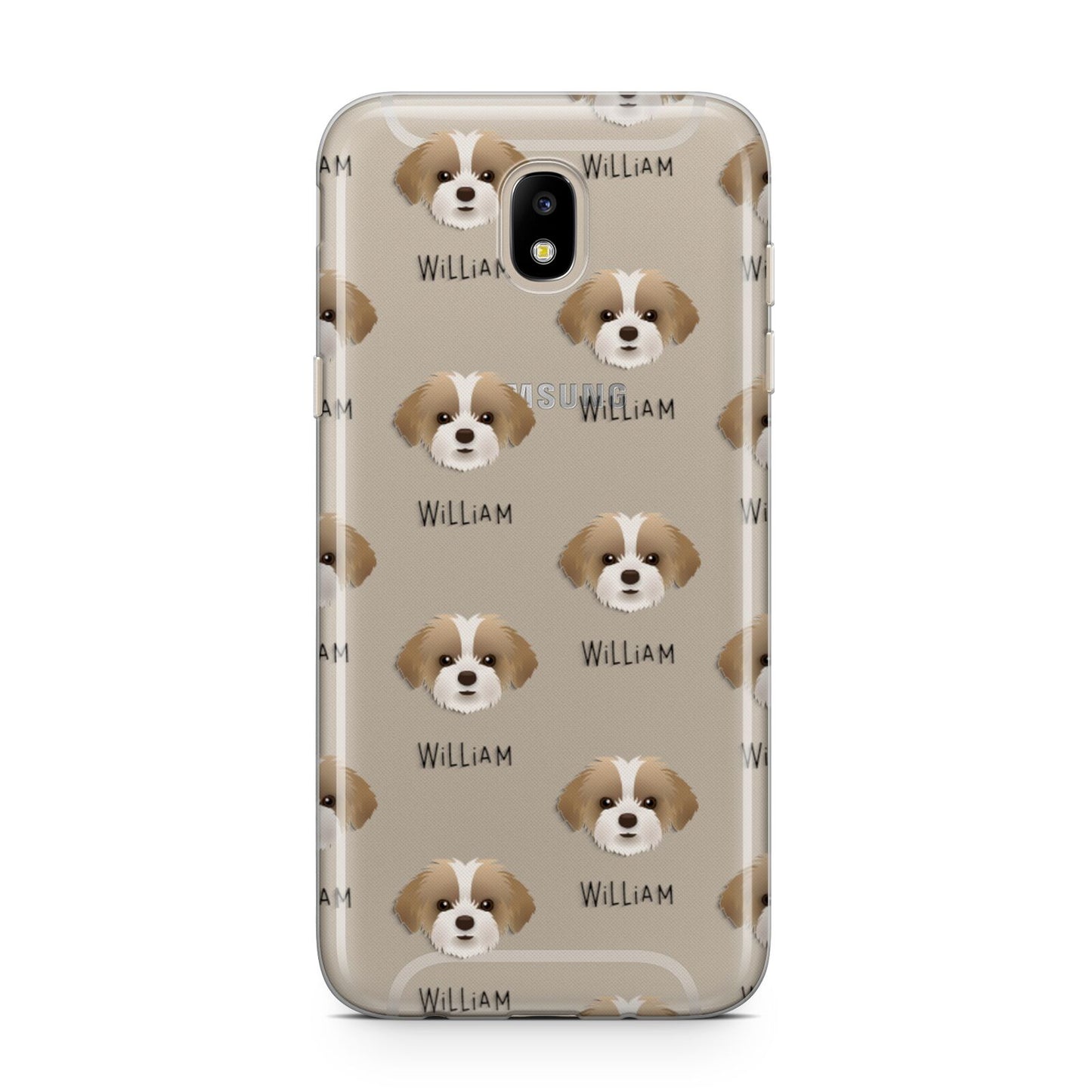 Shorkie Icon with Name Samsung J5 2017 Case