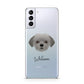 Shorkie Personalised Samsung S21 Plus Phone Case