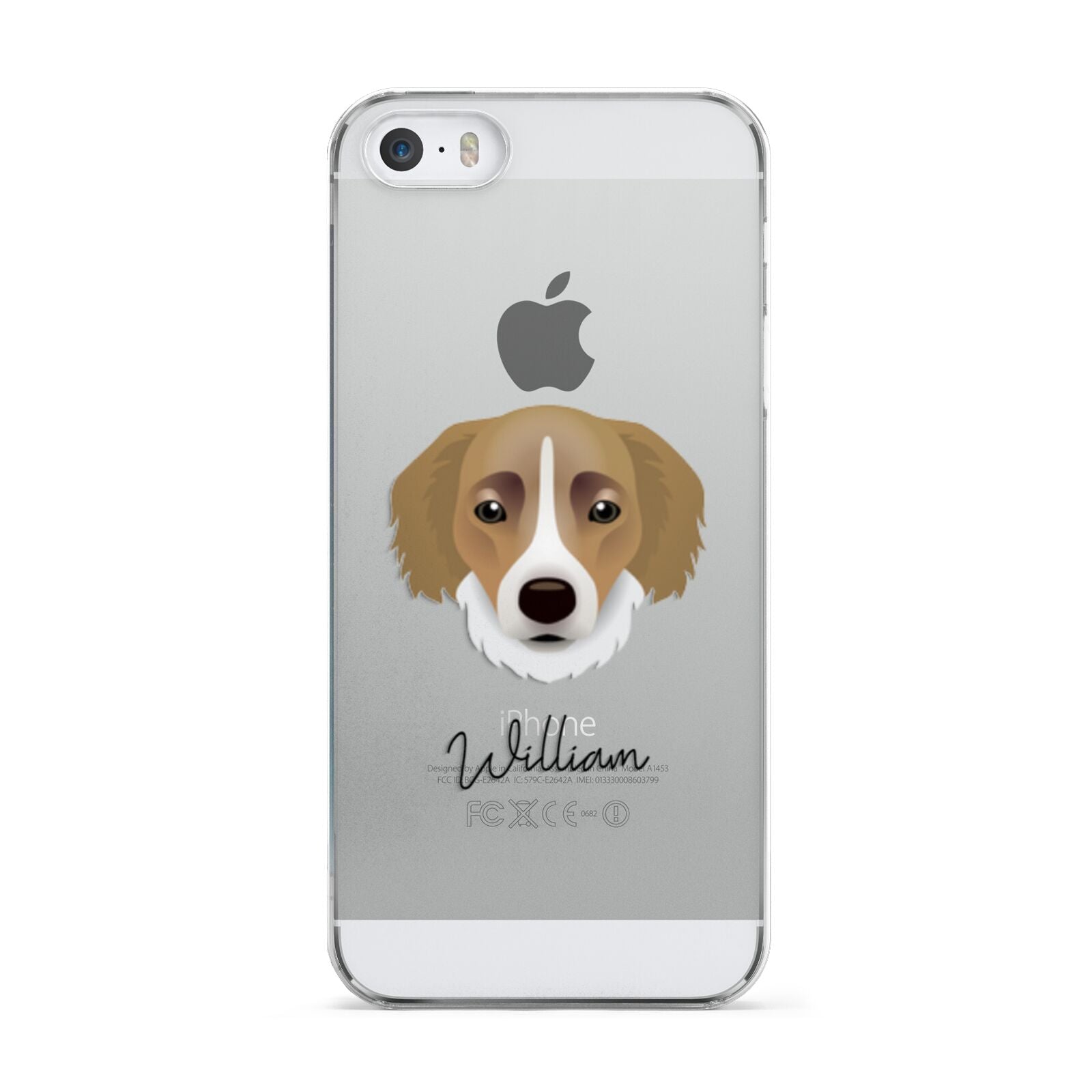 Siberian Cocker Personalised Apple iPhone 5 Case