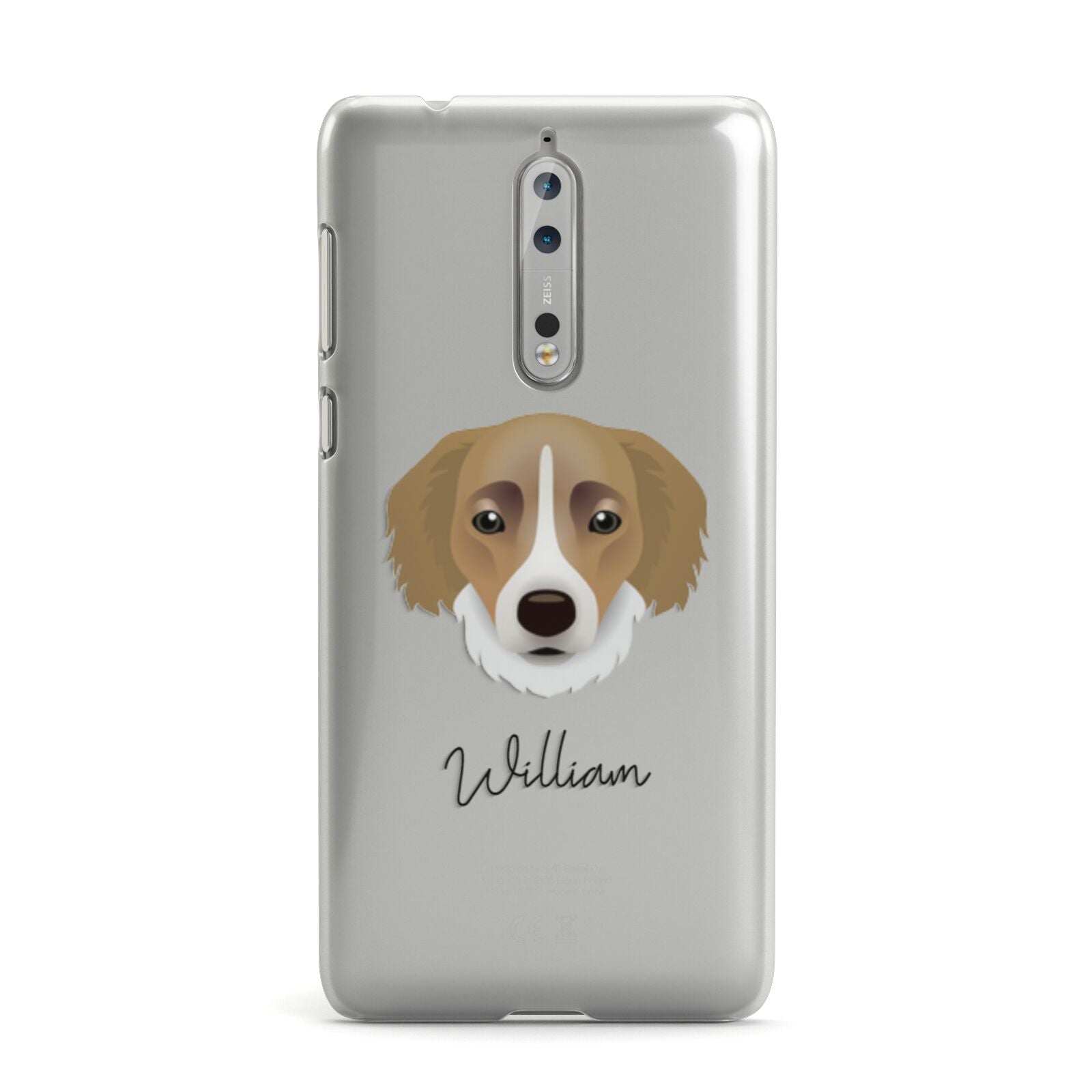 Siberian Cocker Personalised Nokia Case