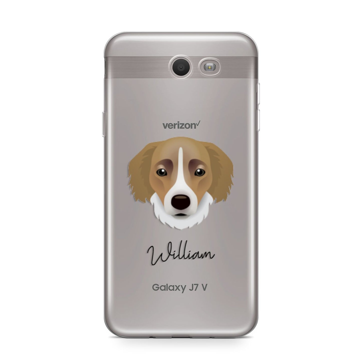 Siberian Cocker Personalised Samsung Galaxy J7 2017 Case